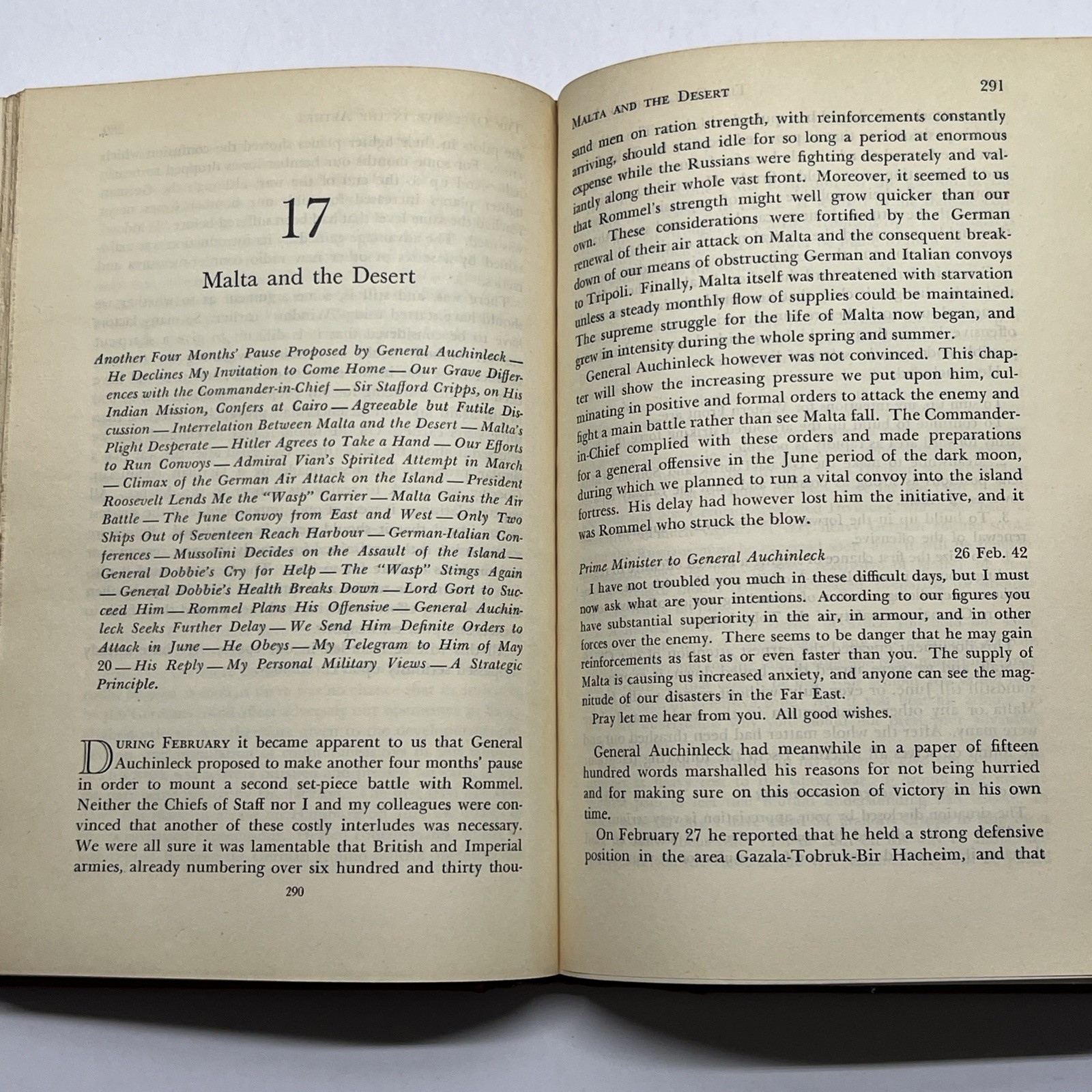 The Hinge of Fate by Winston Churchill (1950, HC, Houghton Mifflin)