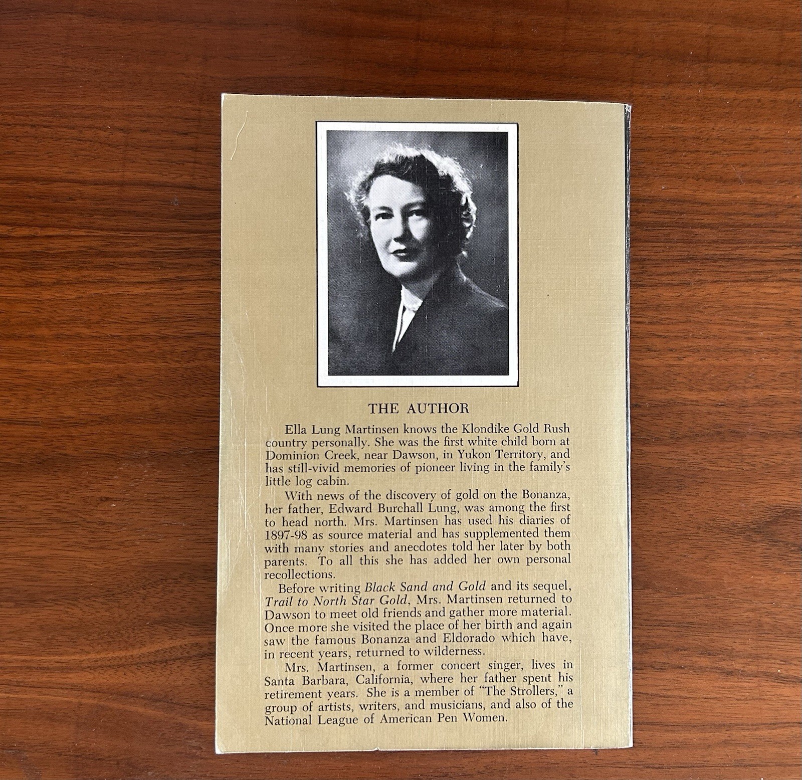 Trail To North Star Gold Ella Lung Martinsen Alaska Klondike Gold Rush 1974 2 Ed