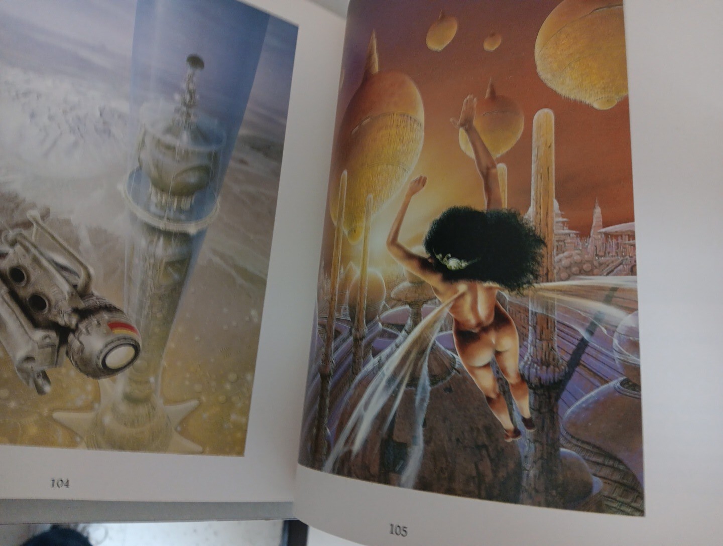 Jim Burns LIGHTSHIP Illustrated Dragon’s World good girl bad Great Britain 1985