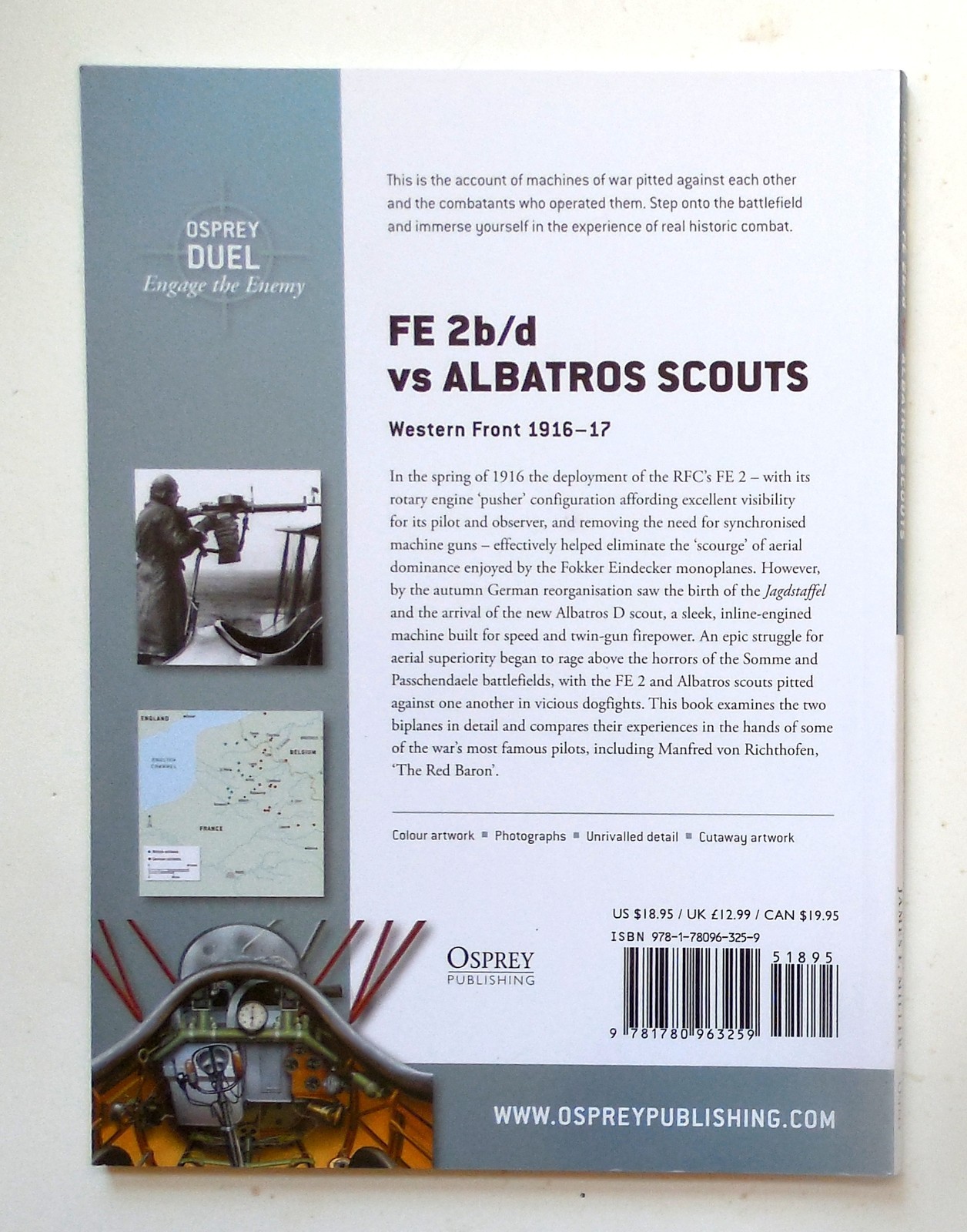 Osprey Duel Series “FE 2 b/d vs. Albatros Scouts – 1916-17” Book No. 55