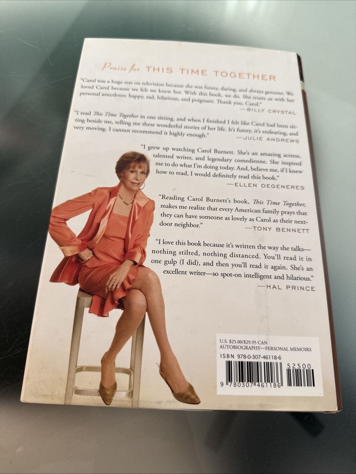 This Time Together: Laughter and Reflection – Hardcover By Burnett, Carol – GOOD