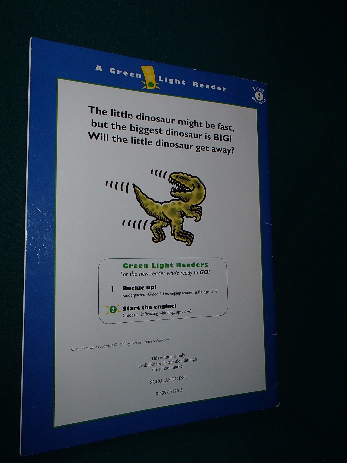 Green Light Readers Level 2: Catch Me If You Can! by Bernard Most Dinosaurs 1999