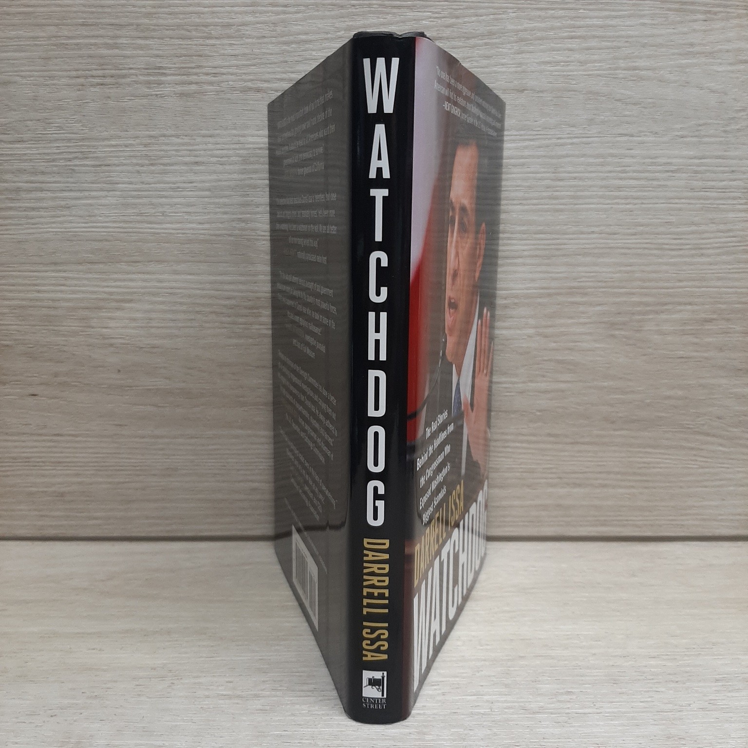 Watchdog Darrell Issa 2016 First Edition Signed Political Science Center Street