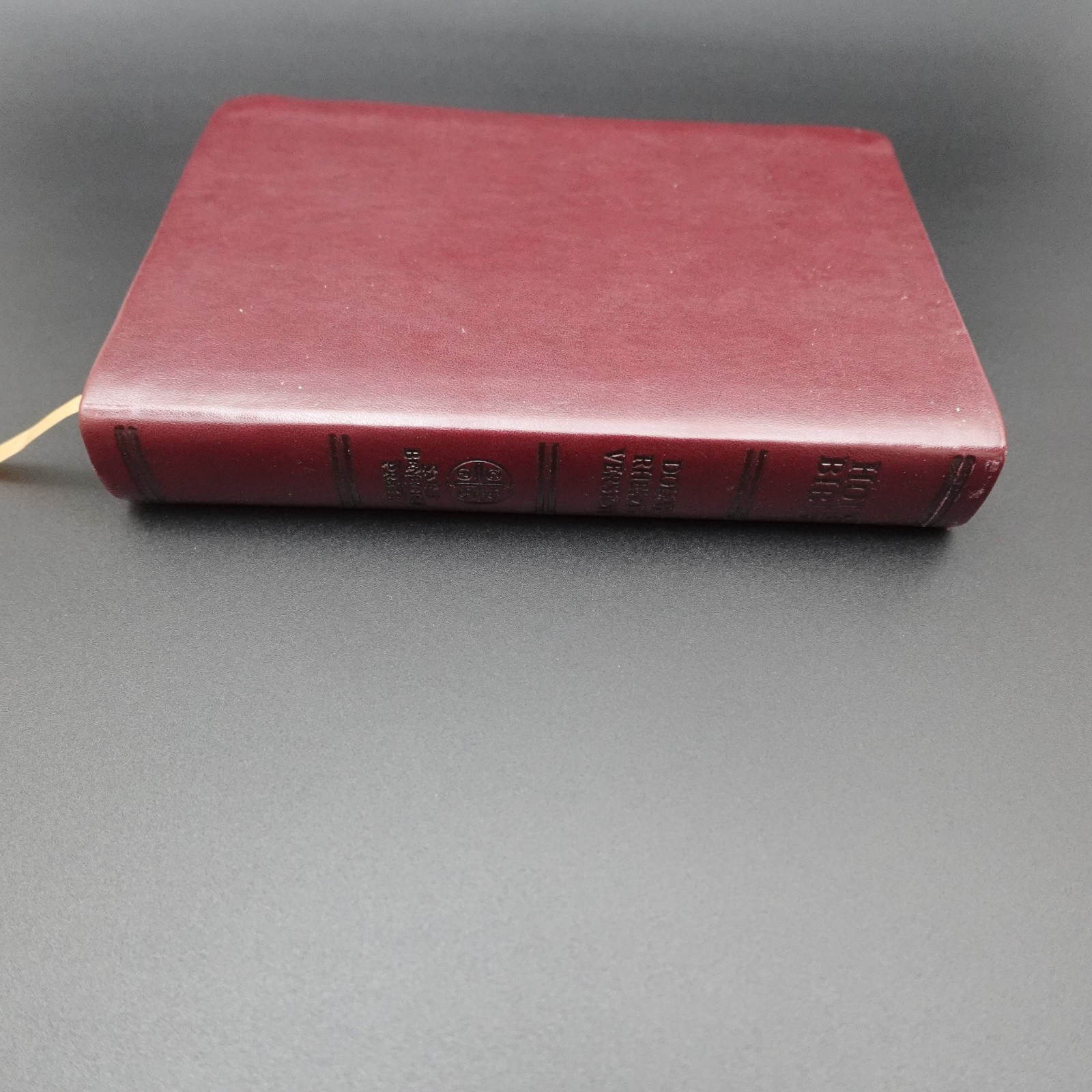 Douay Rheims Bible Burgundy Premium UltraSoft Catholic Bible St Benedict Press