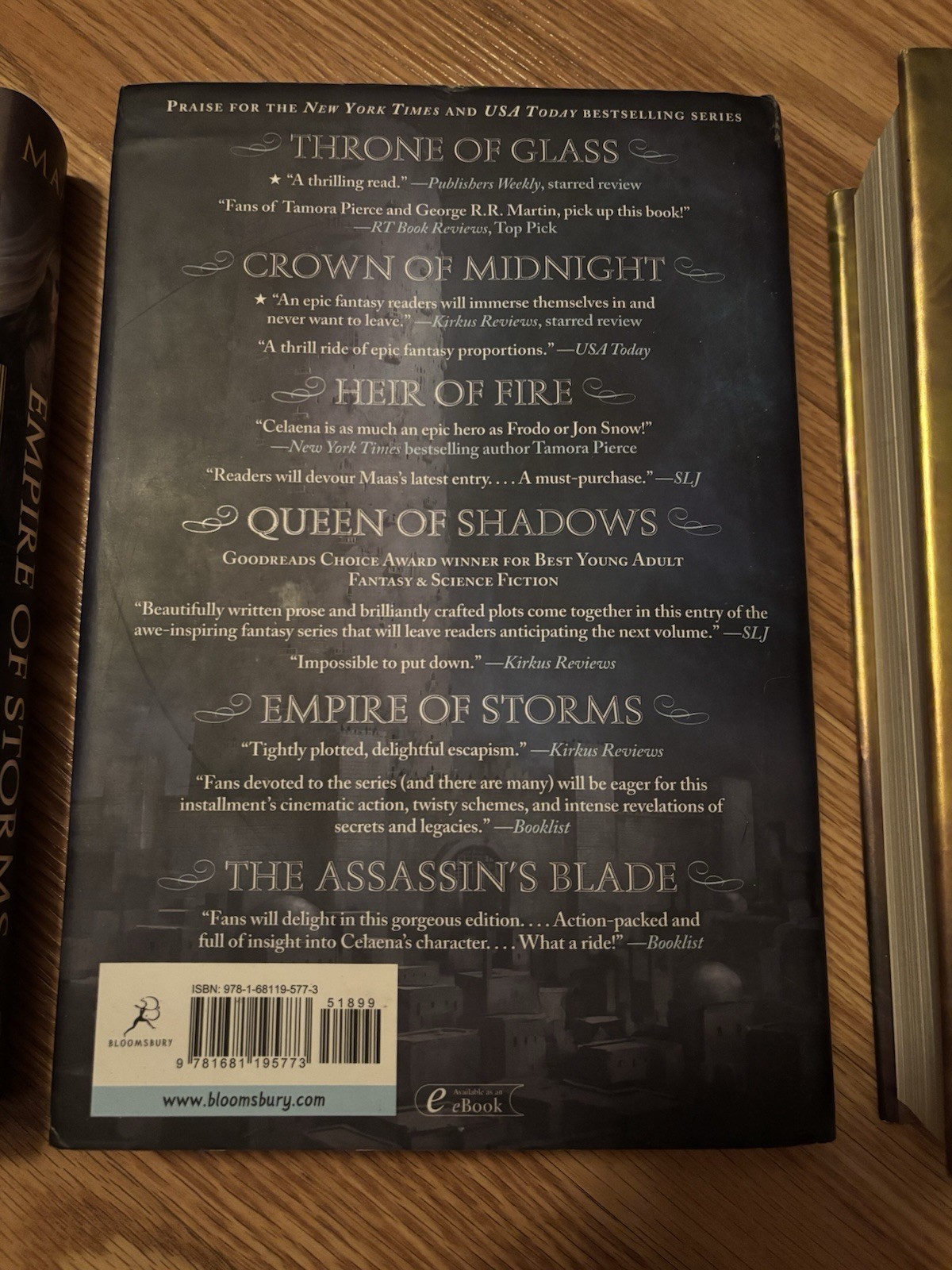 Books 6-8 Of Throne Of Glass Series By Sarah Maas. Hardcovers, Out Of Print
