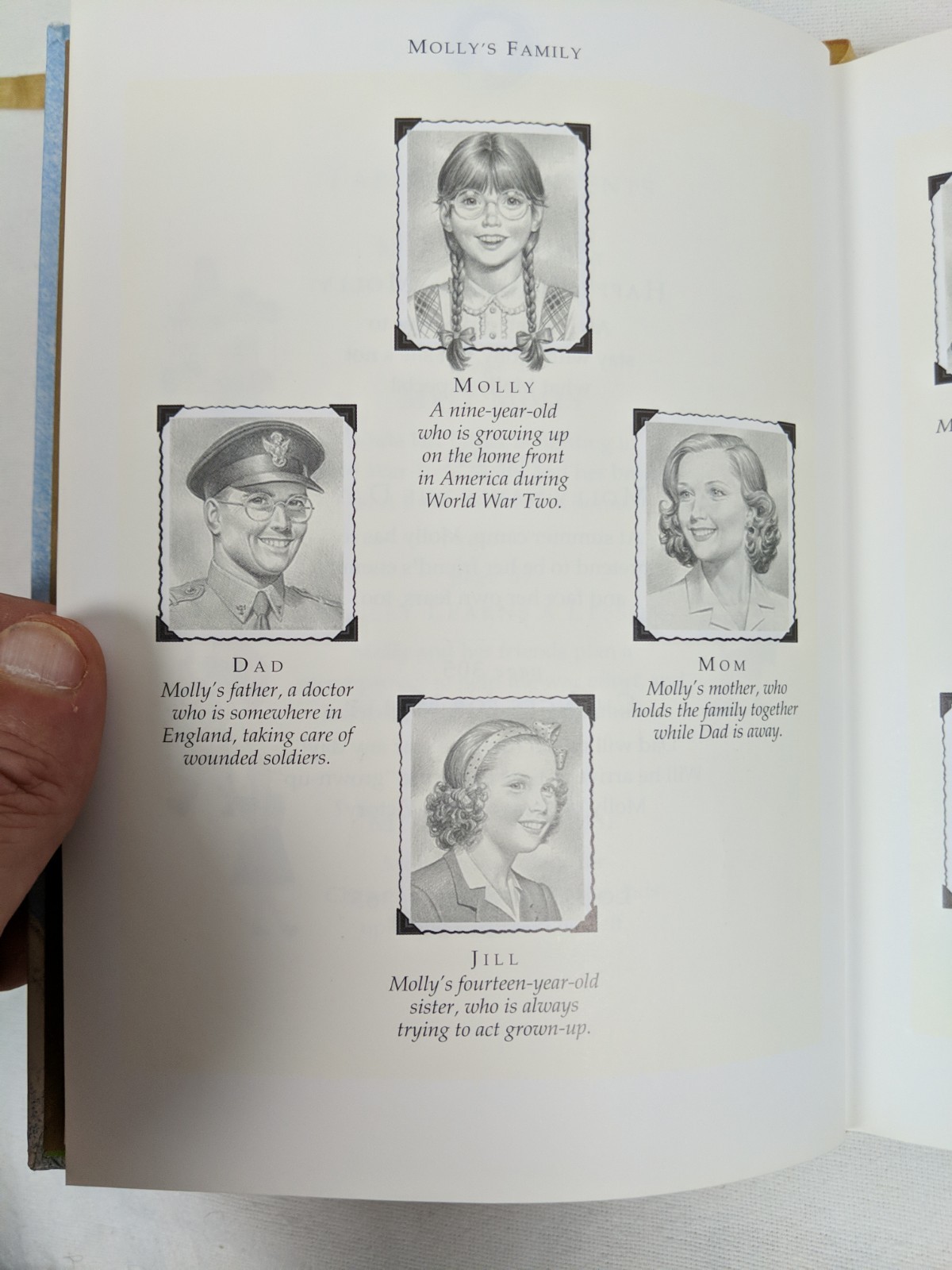 American Girls Collection Molly’s Story Collection (2004) HB DJ Valerie Tripp