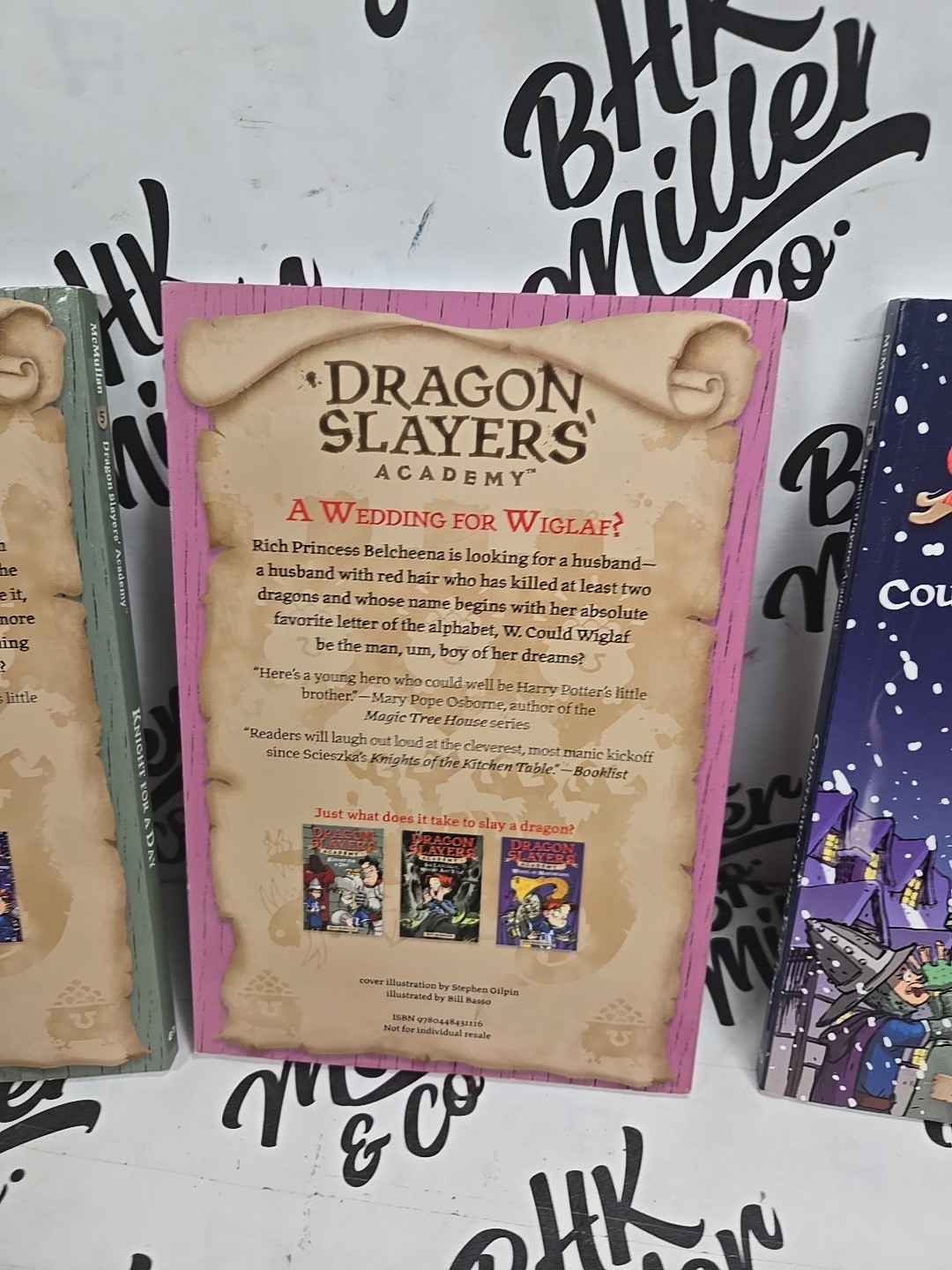 Dragon Slayers’ Academy Collection – Lot Of 3 – Kate McMullan