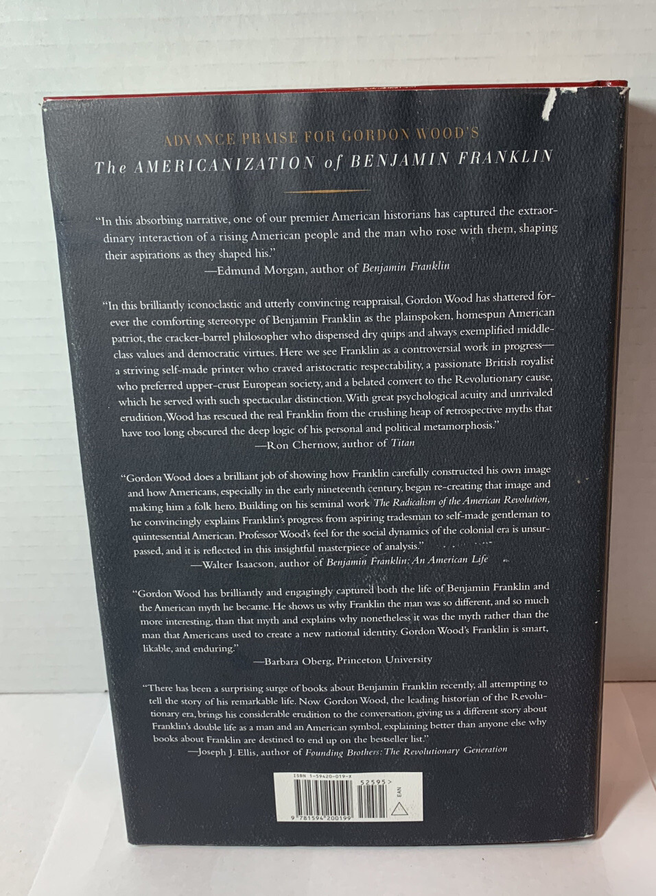 The Americanization of Benjamin Franklin by Gordon S. Wood (2004, Hardcover)
