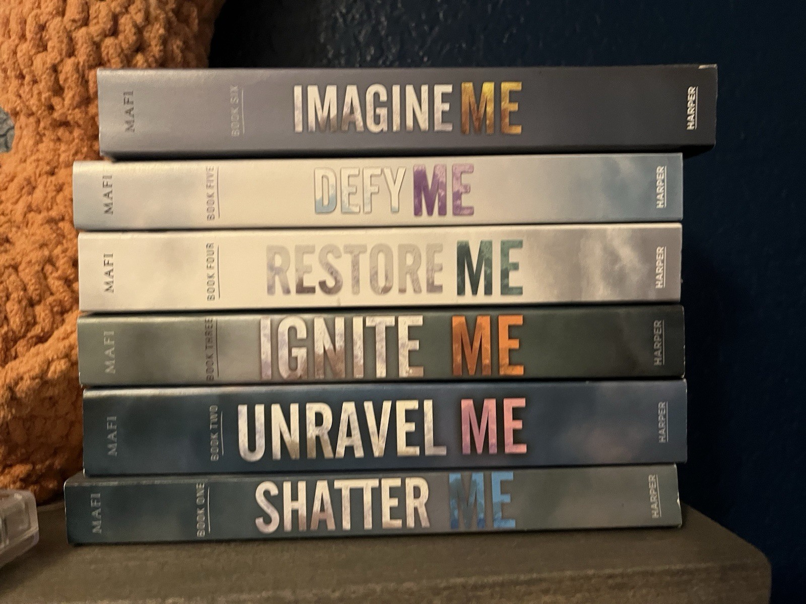 Tahereh Mafi Shatter Me Series Paperback Set YA Dystopian – 6 Books Lot