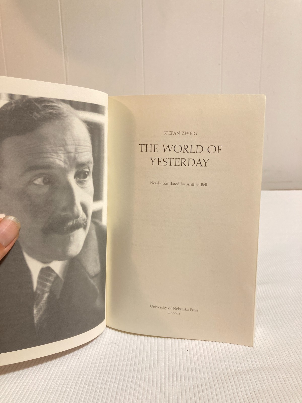 The World of Yesterday by Zweig Stefan (PB, 2013, G)