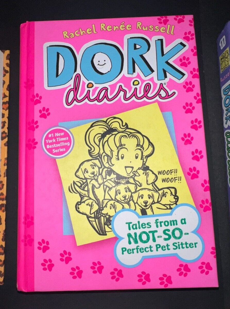 Lot of 3 DORK DIARIES ~Hardcover 8, 9, 10 ~ Rachel Renee Russell
