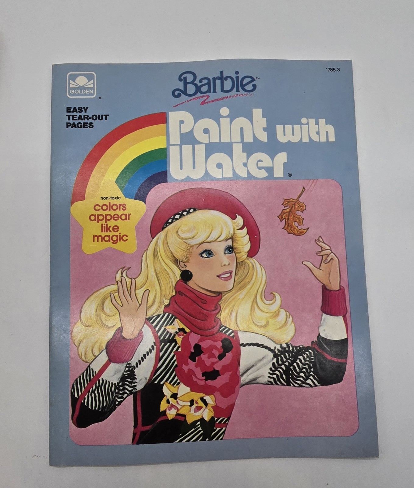 12 Vintage Barbie Coloring Paint Press Out Activity Books Lot Used Various Con.