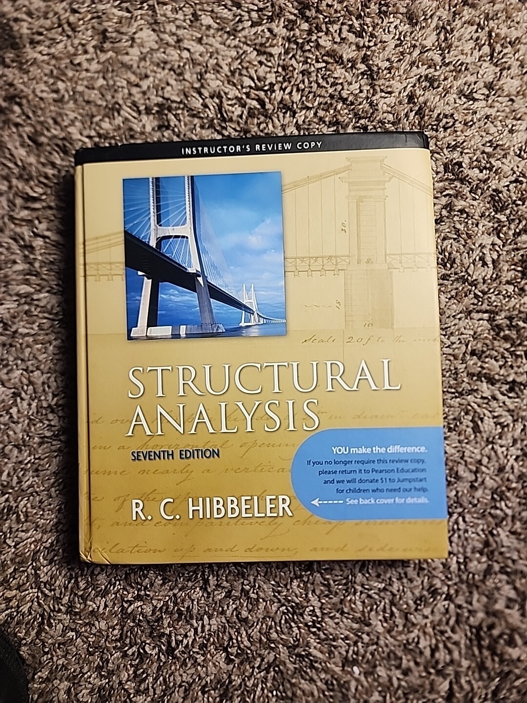 STRUCTURAL ANALYSIS By R C Hibbeler – Hardcover