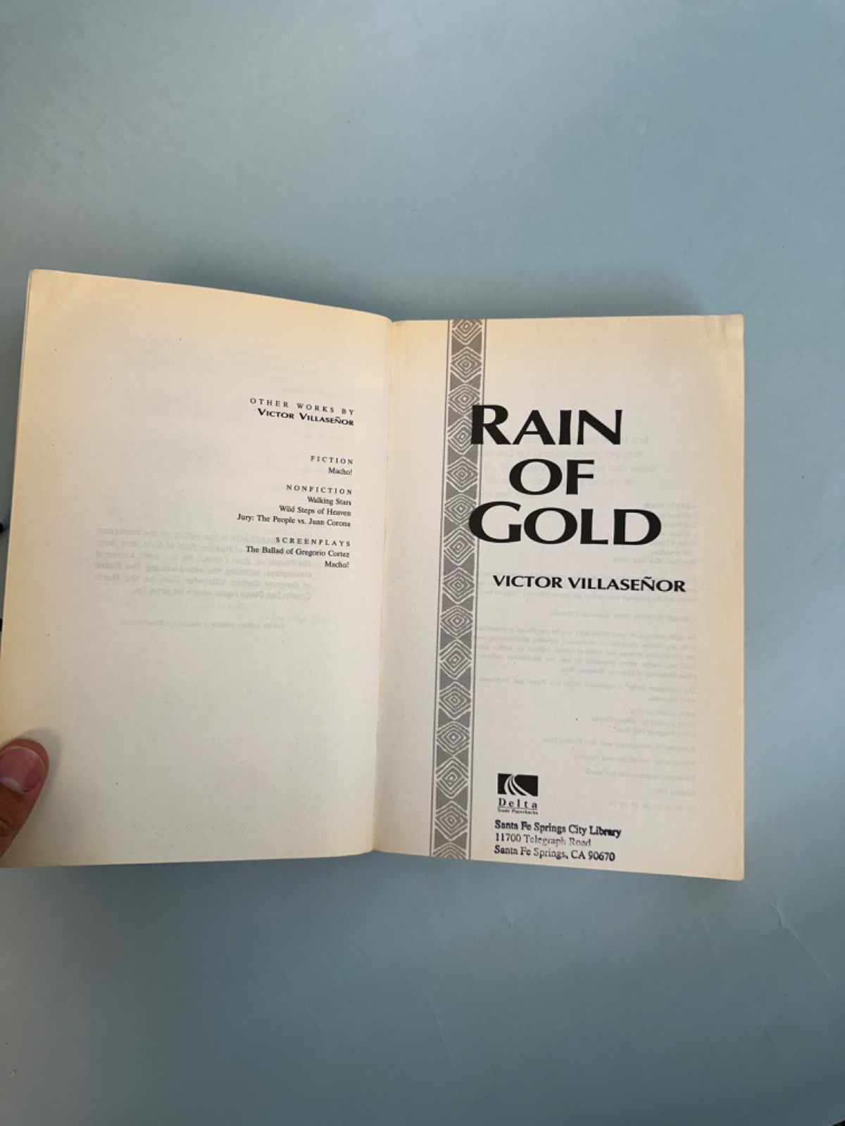 Rain Of Gold book by Victor Villasenor