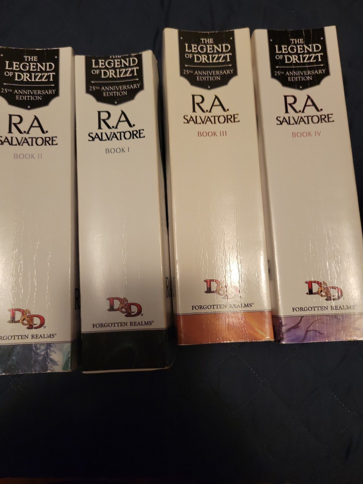 The Legend of Drizzt 25th Anniversary Edition By R.A Salvatore Full Set PB I-IV
