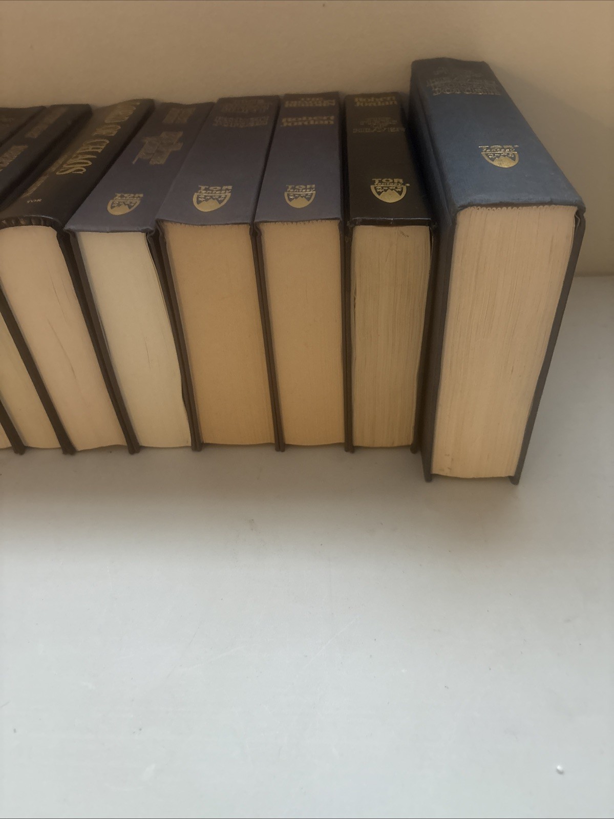 robert jordan hardcover lot Of 11 Books No Dust Jackets