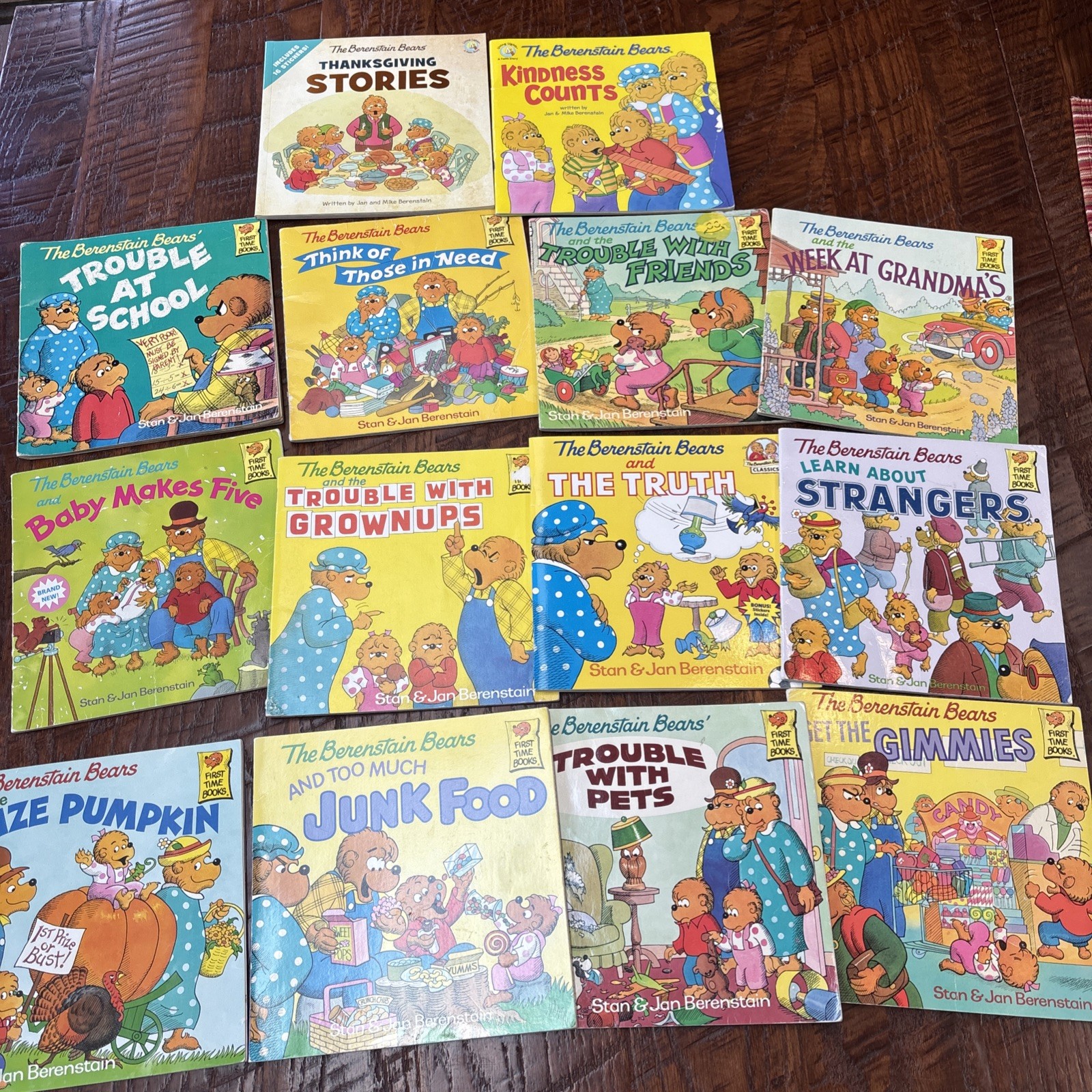 Berenstain Bears Books Children Kids Picture Stan Jan Lot of 14 paperbacks