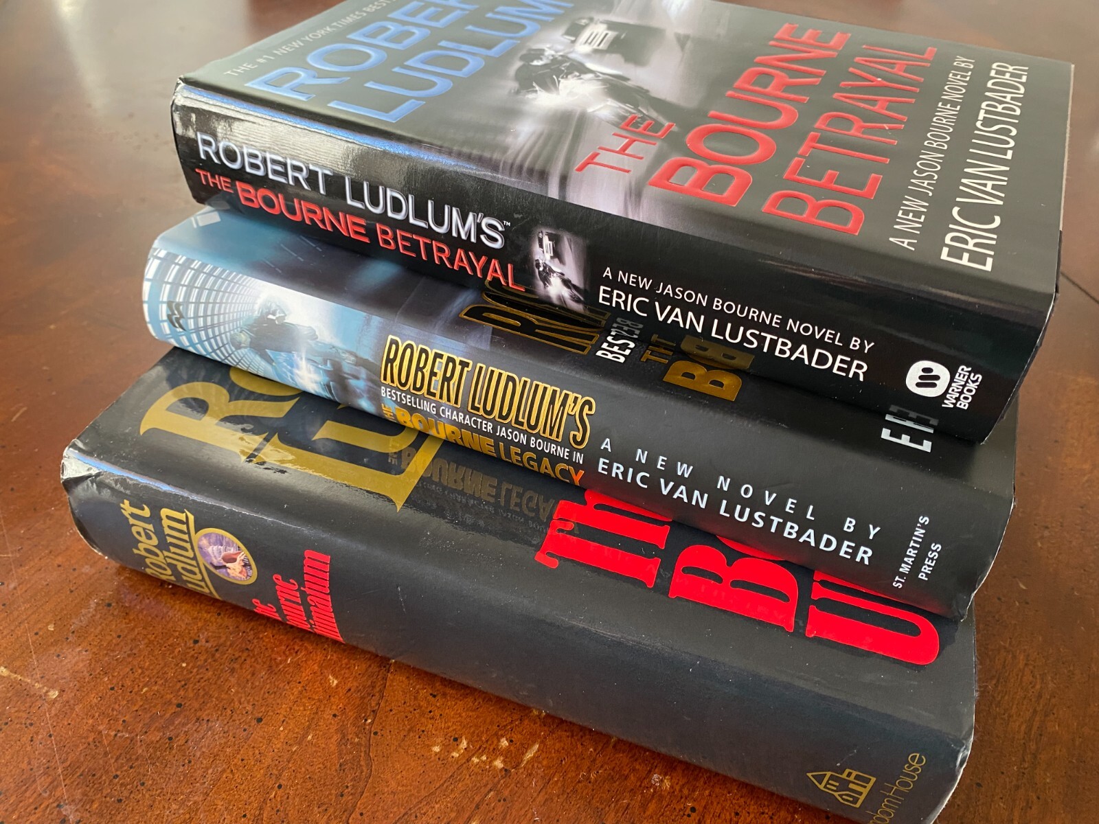 The Bourne Ultimatum, Legacy & Betrayal Hardcover First Editions – VG Condition