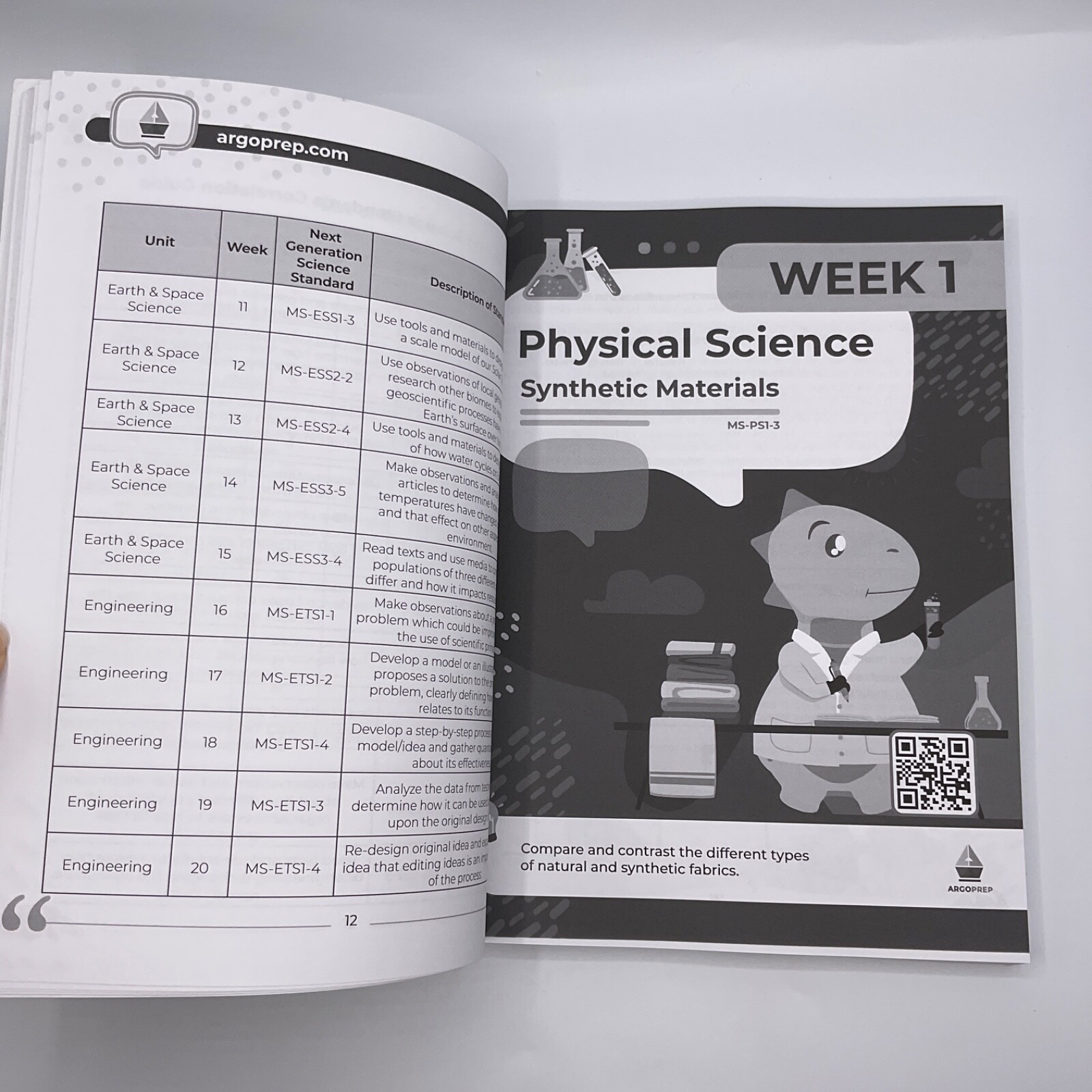8th Grade Science: Daily Practice Workbook 20 Weeks of Fun Activities ArgoPrep