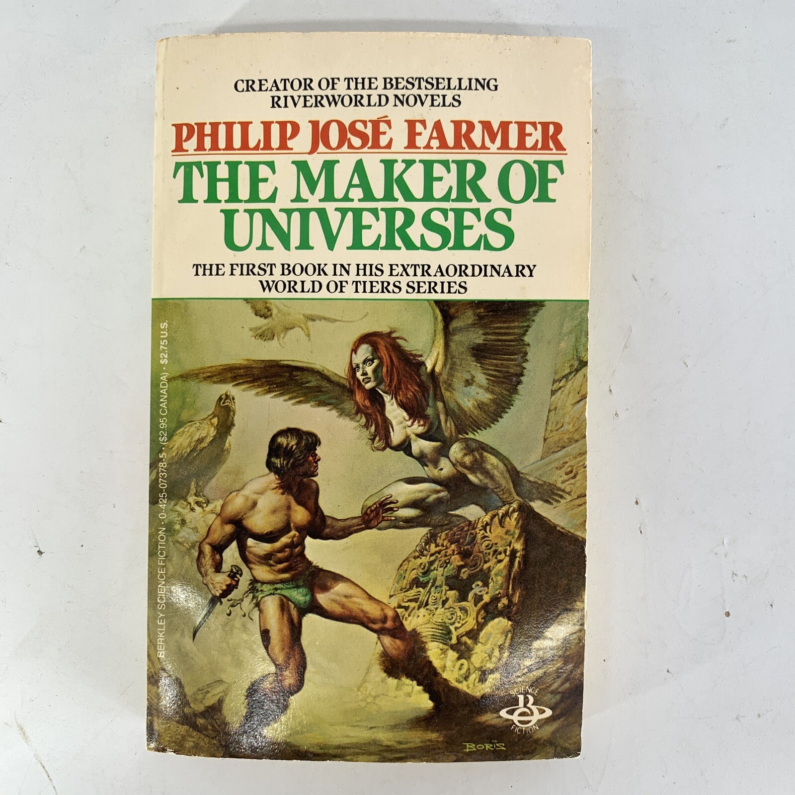 Philip Jose Farmer Maker of Universes More Than Gates of Creation PB Book Lot 3