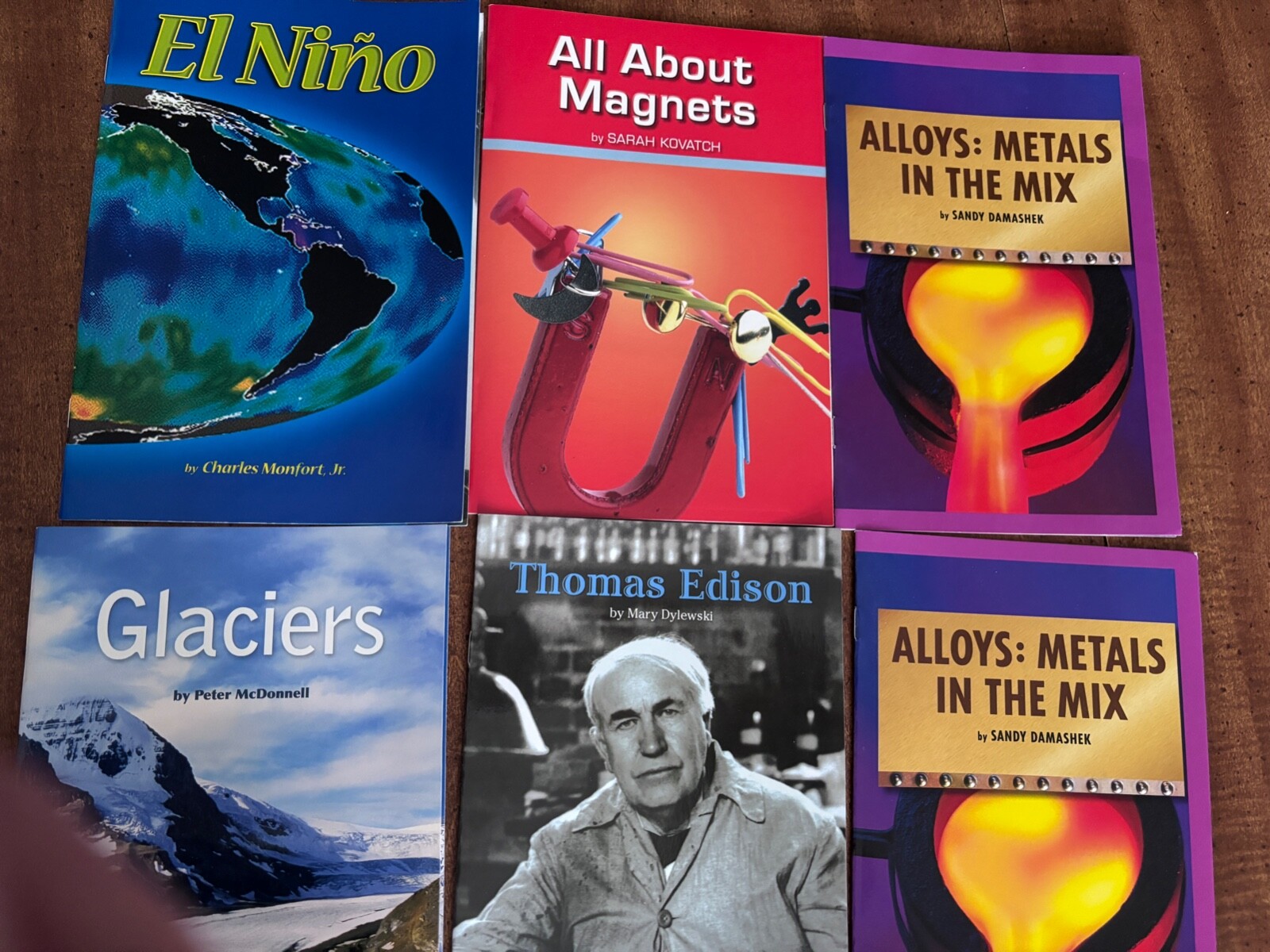 LOT of 19 Science Books – 24 pages each Macmillan McGraw Edison Glaciers SET 1