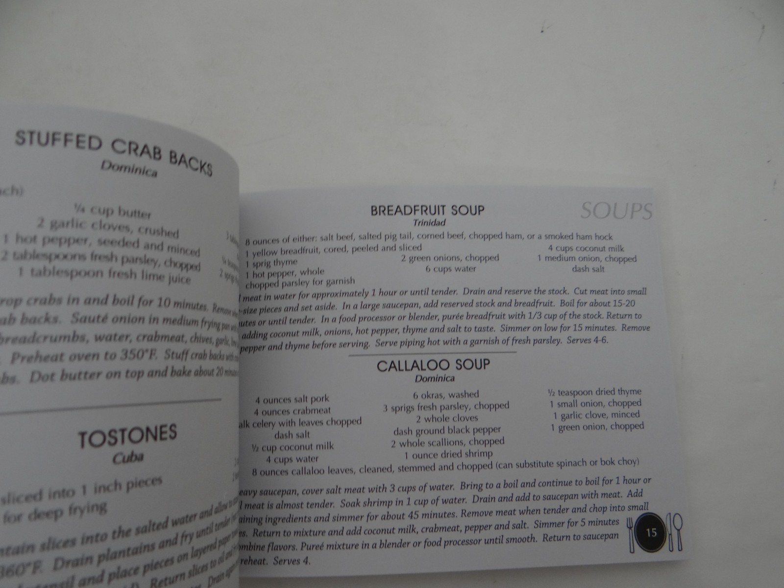 Island Recipes Caribbean Cookbook Booklet Don’t Stop the Cook
