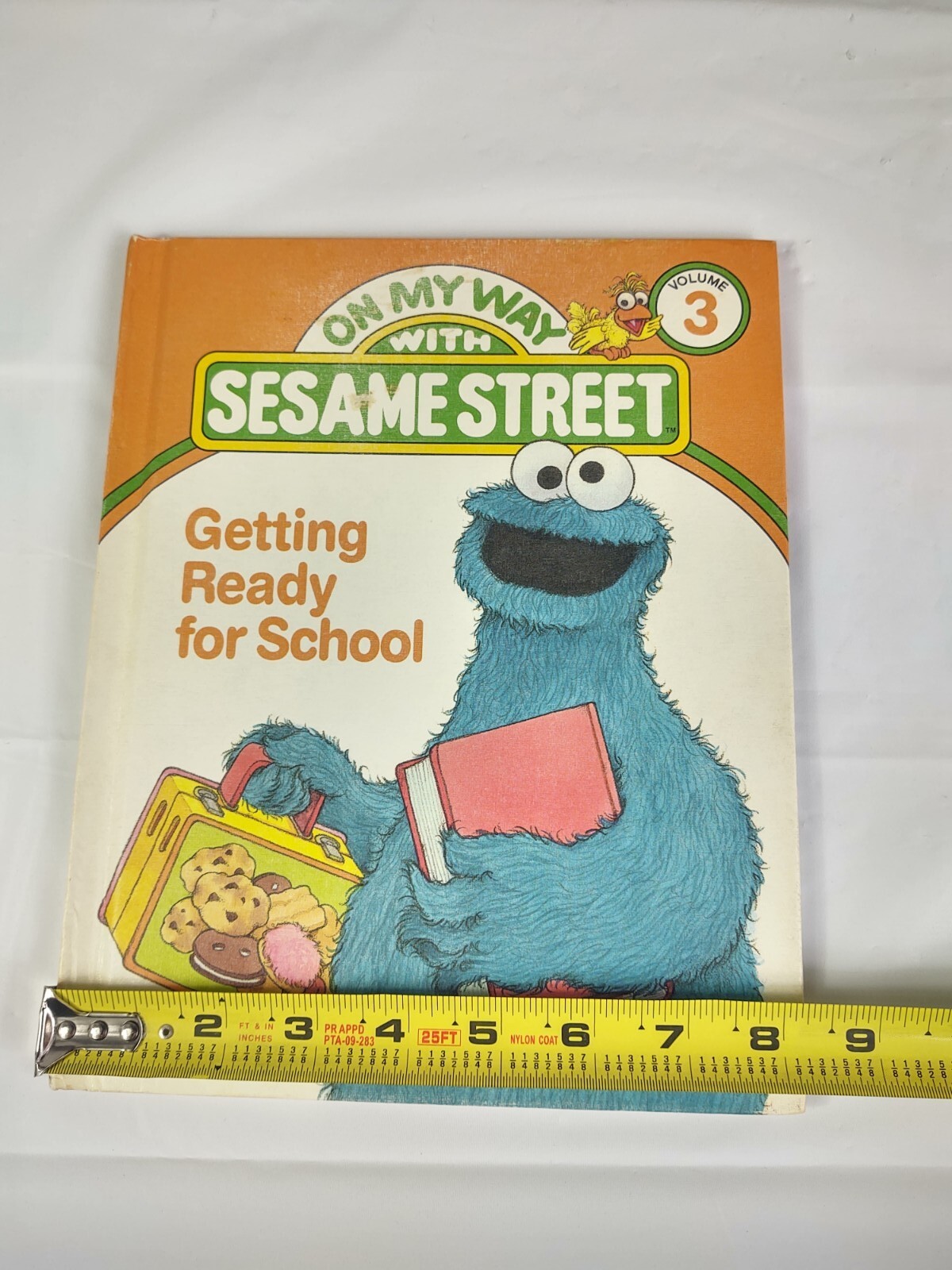 Vtg 89 On My Way With Sesame Street Volume 3 Getting Ready For School Book CTW