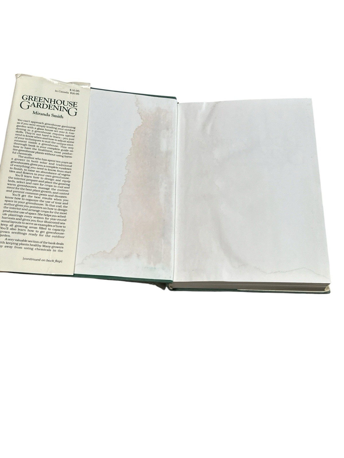 Greenhouse Gardening Hardcover Miranda Smith
