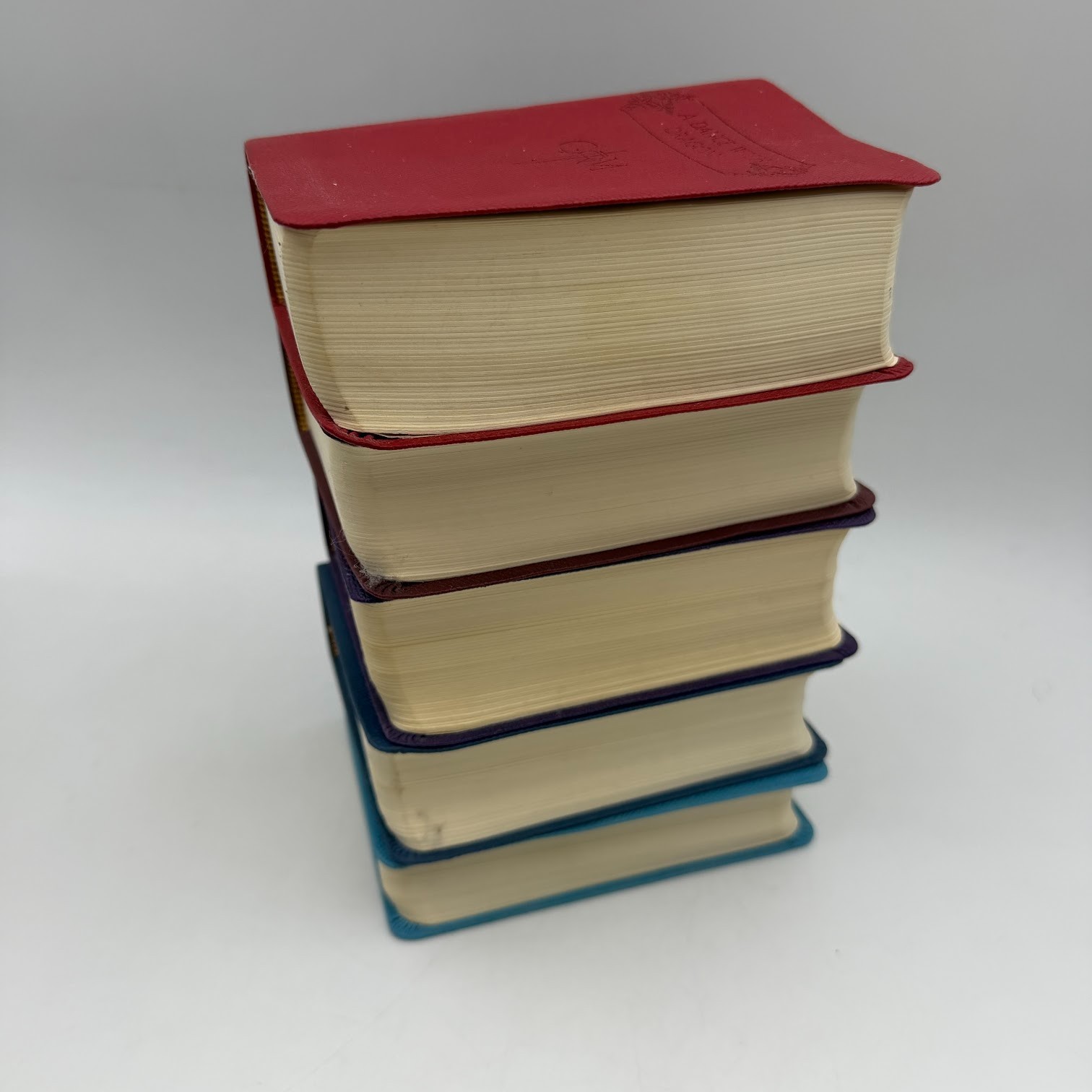 George R. R. Martin’s a Game of Thrones Leather-Cloth Vol. 1-5 Set With Slipcase