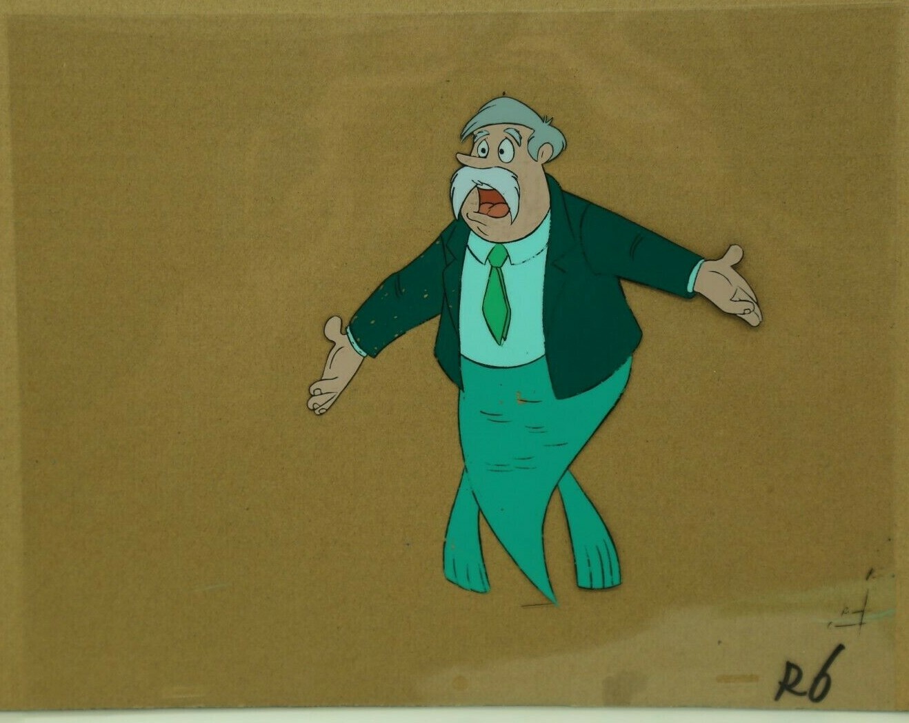 The OZ Kids Original Animation Production Cel & Copied Background (24-11)