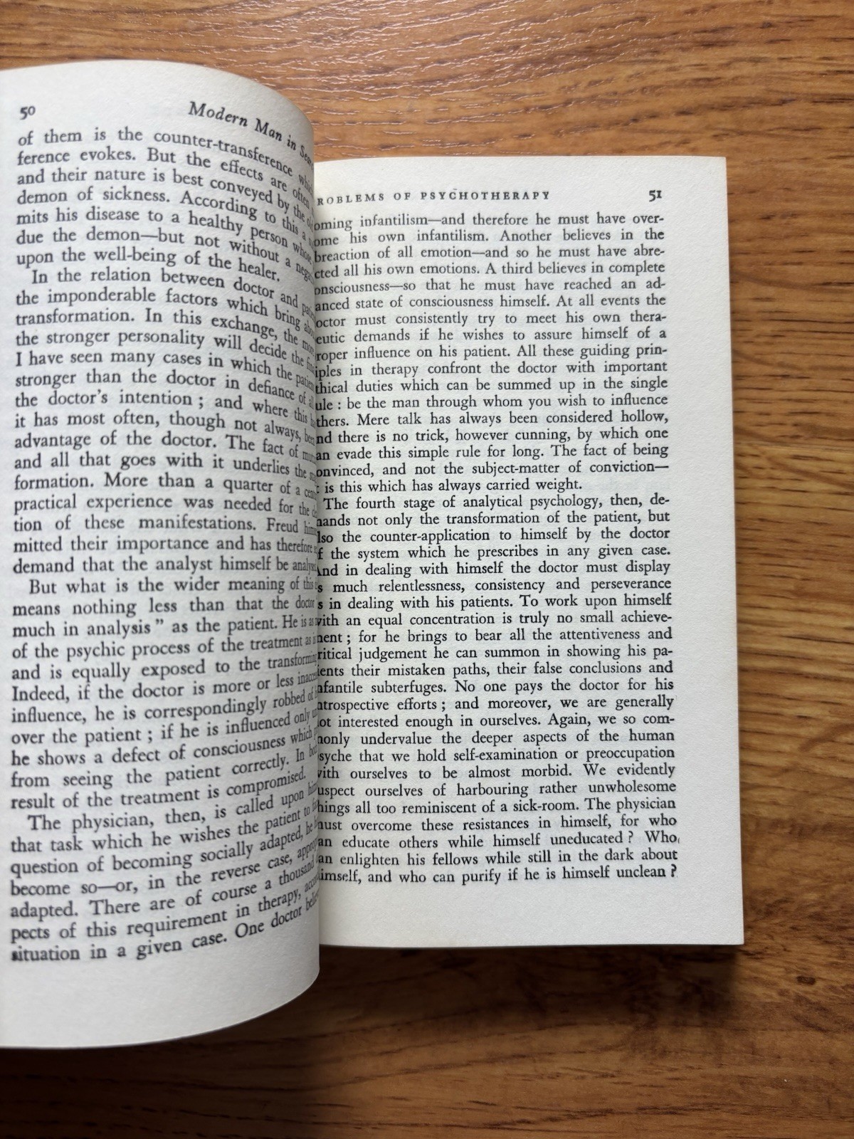 C.G. Jung Modern Man in Search of a Soul Paperback Harcourt Harvest Books