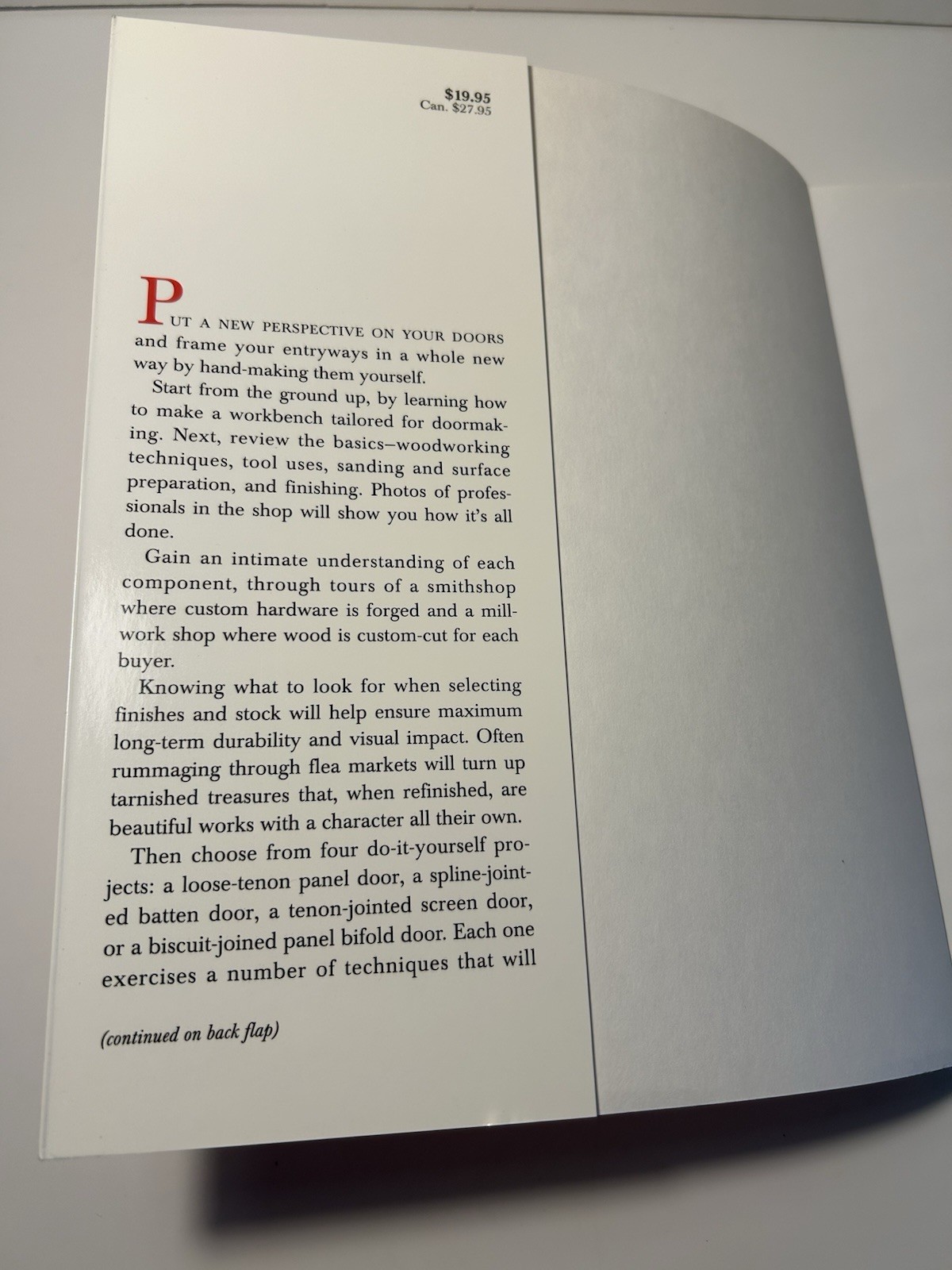 Building Door And Entryway: Project, Plans, & Procedures By Craig Weis