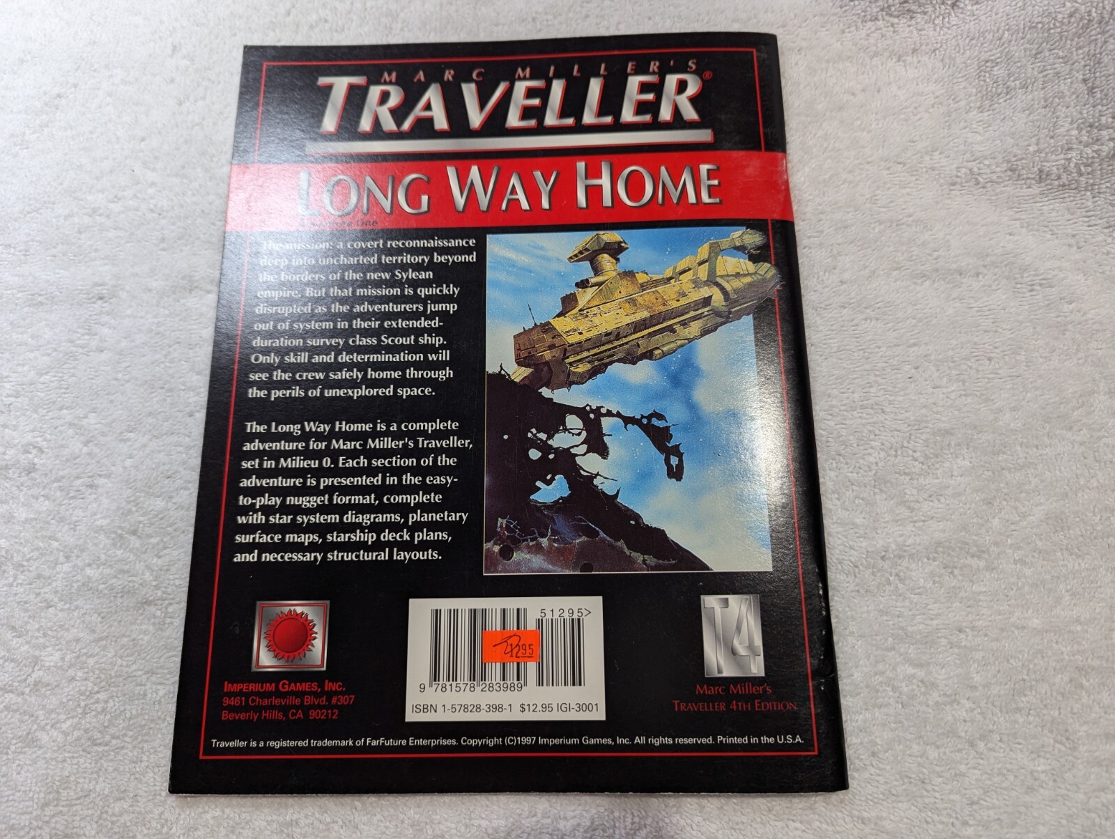 T4 Marc Miller’s Traveller RPG Long Way Home Imperium Games adventure