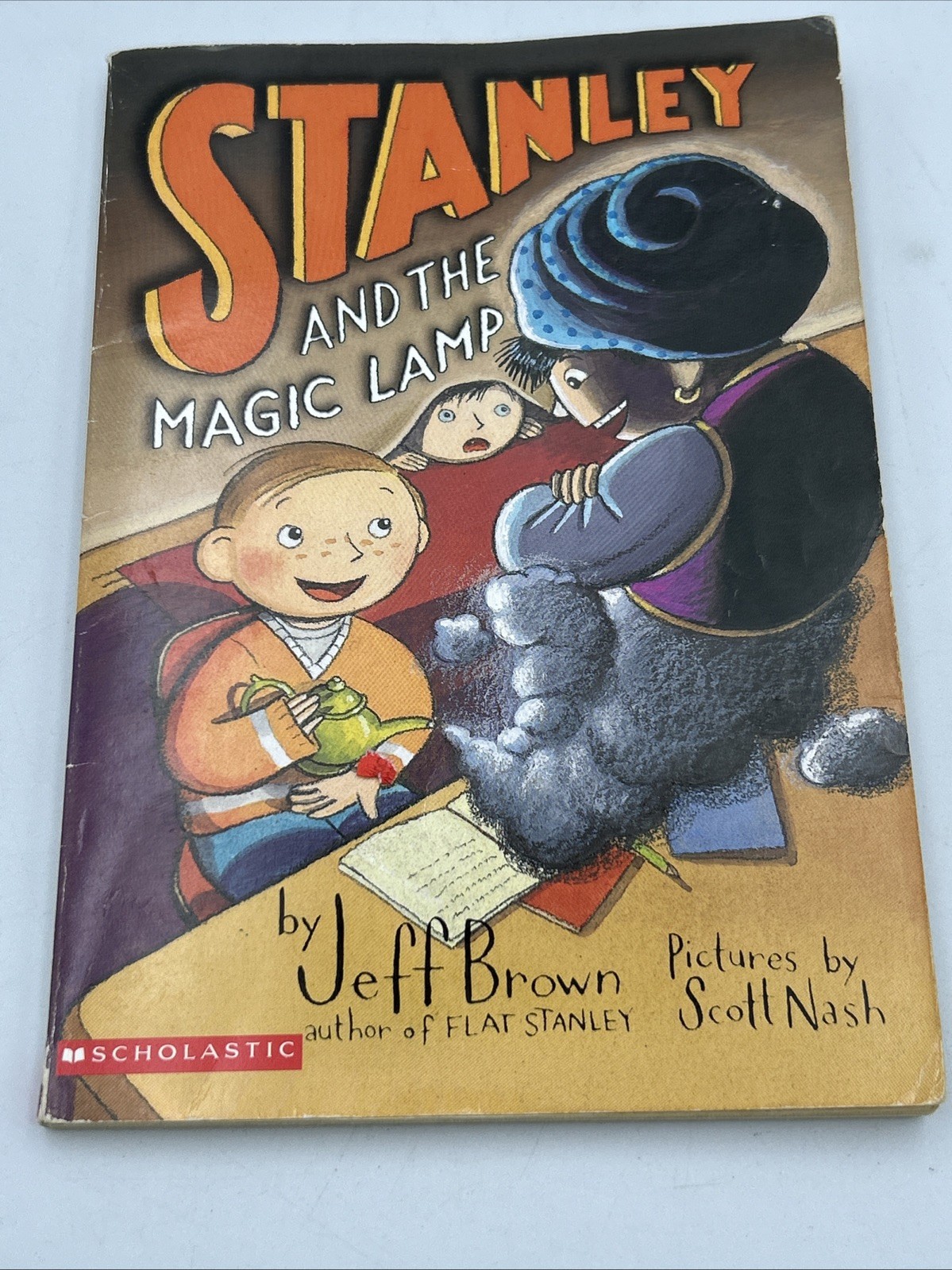 VTG Lot of 7 FLAT STANLEY Paperback BOOKS Jeff Brown Harper -Smoke Free Home
