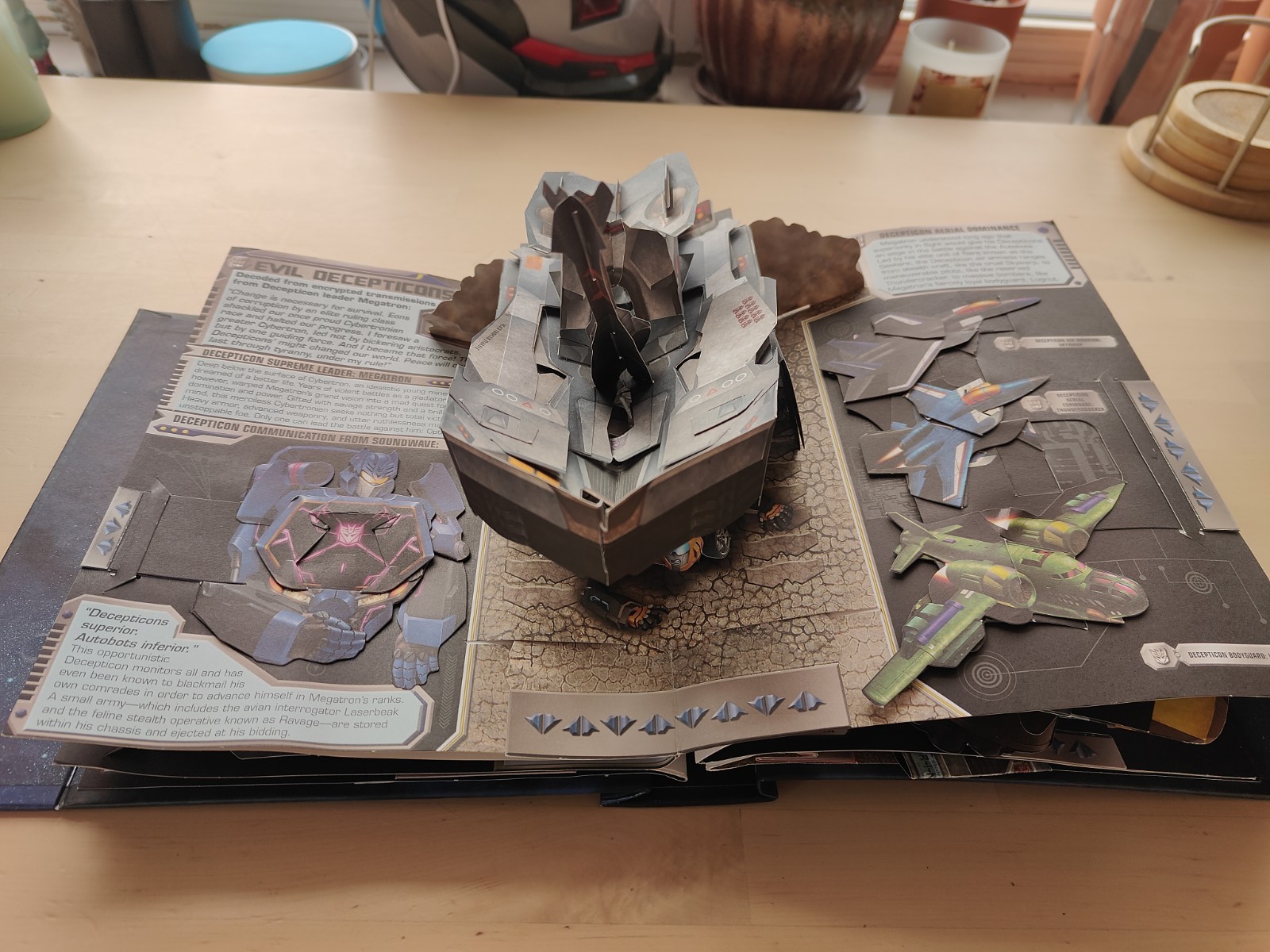Transformers Pop Up Book, Matthew Reinhart * Special Edition * Rare