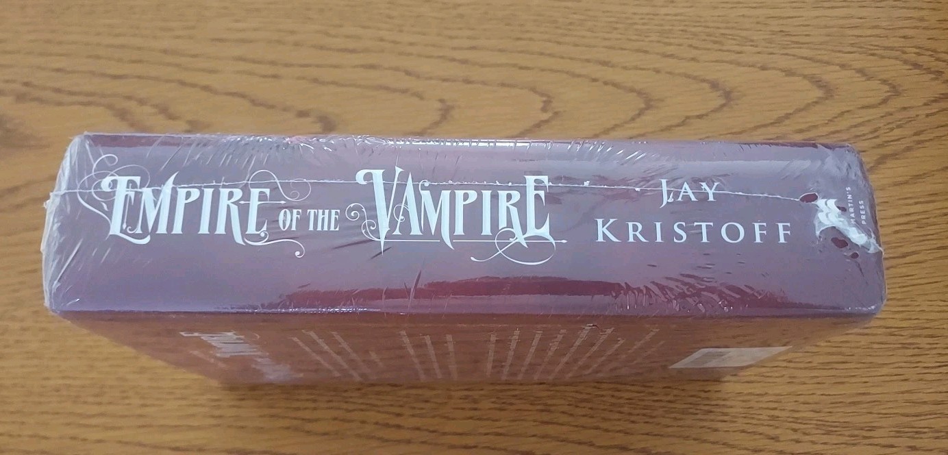 SIGNED*Empire of the Vampire by Jay Kristoff*BARNES & NOBLE EXCLUSIVE/NEW SEALED