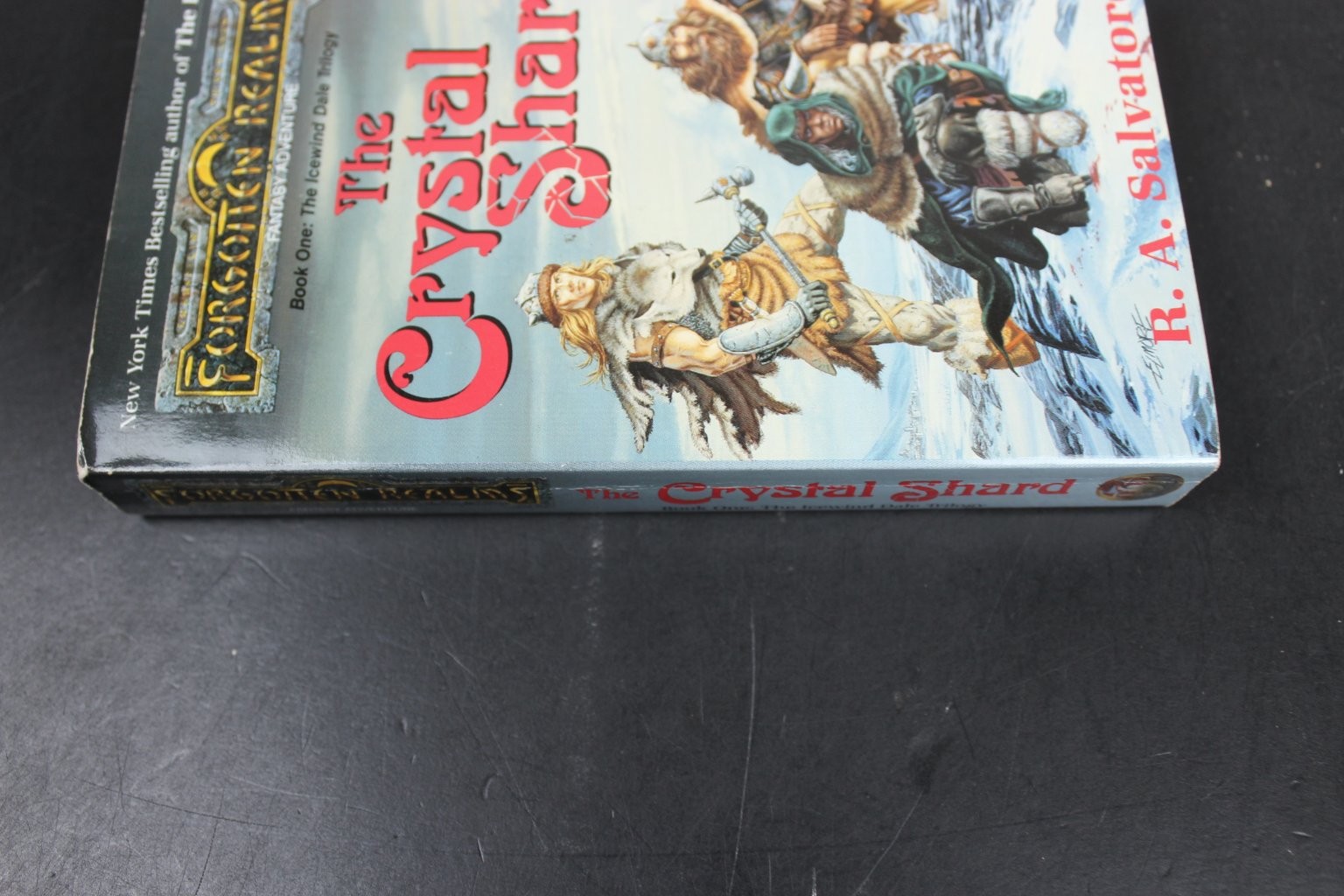 The Crystal Shard R. A. Salvatore 1988 Forgotten Realms Fantasy Adventure TSR PB