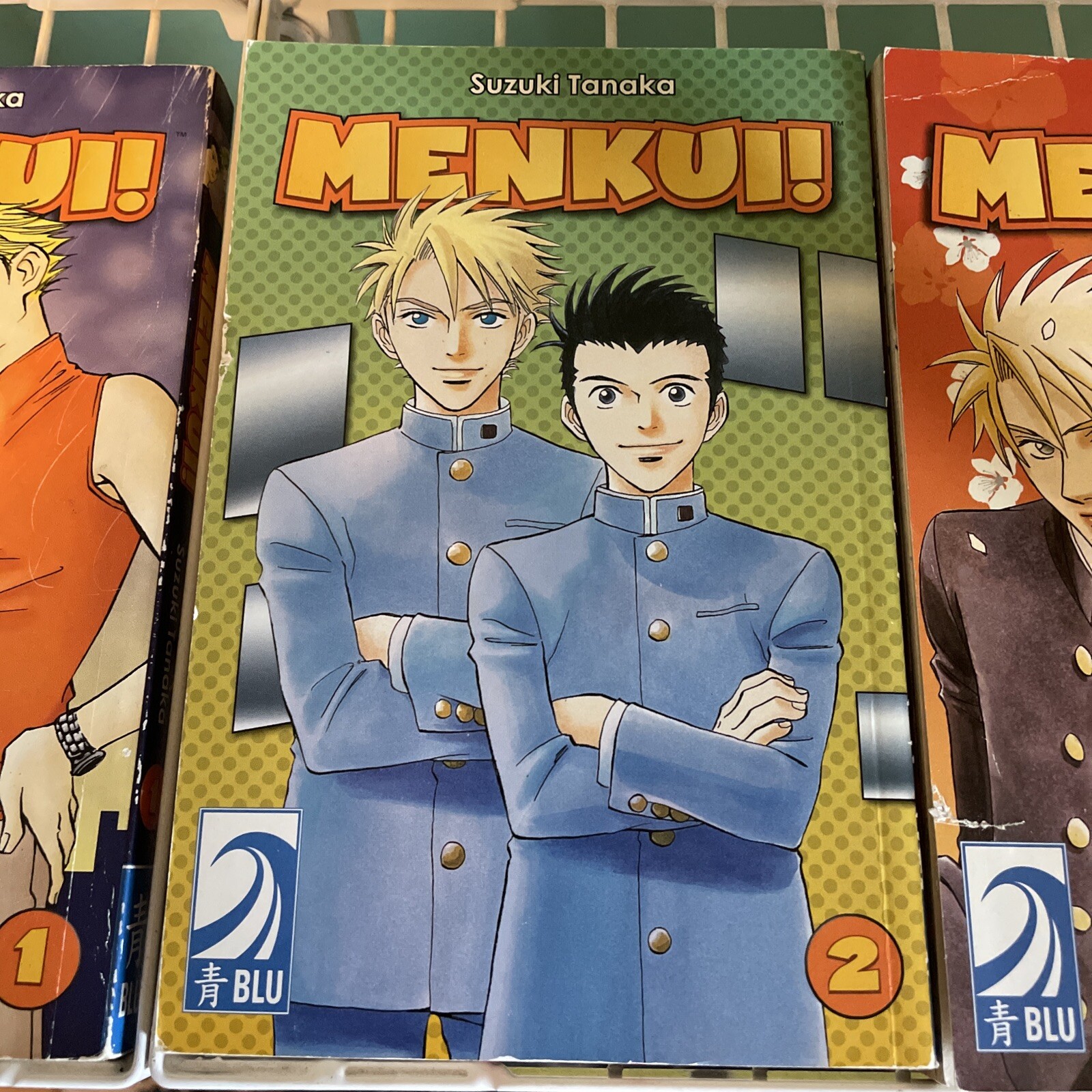 Menkui! by Suzuki Tanaka Lot Of 3 Manga Graphic Novel vol 1-3 English 1st Print