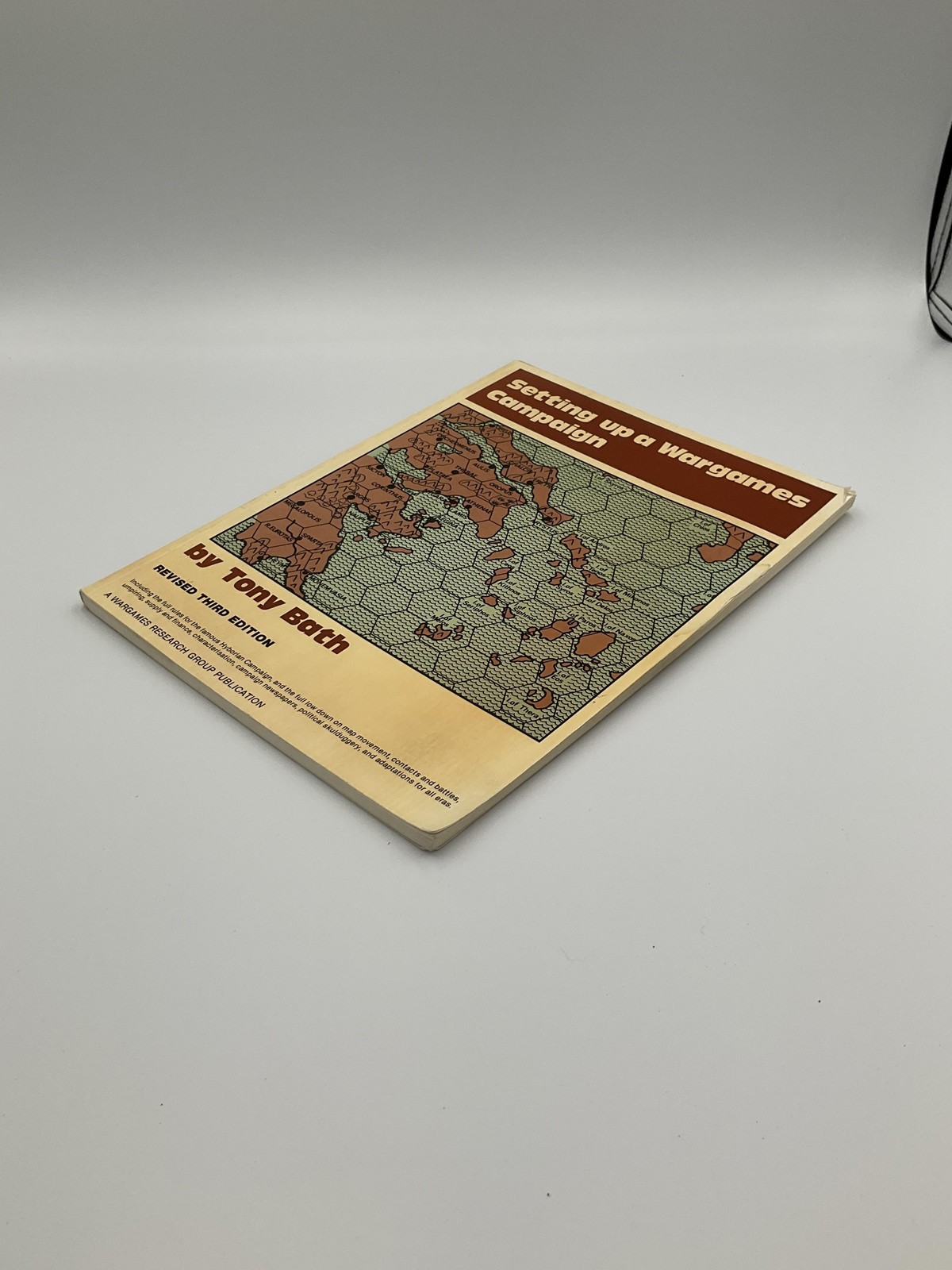Setting Up A Wargames Campaign Tony Bath Wargames Research Group Tan PB 1986 UK