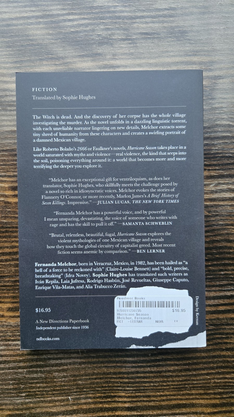 Hurricane Season by Fernanda Melchor – New Directions – Literature Spanish Lit