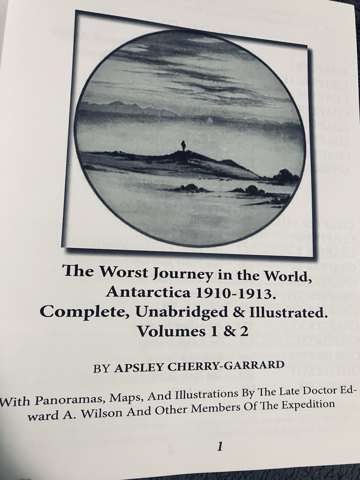 THE WORST JOURNEY IN THE WORLD Volumes 1 & 2 by Apsley Cherry-Garrard *GR8 Shape