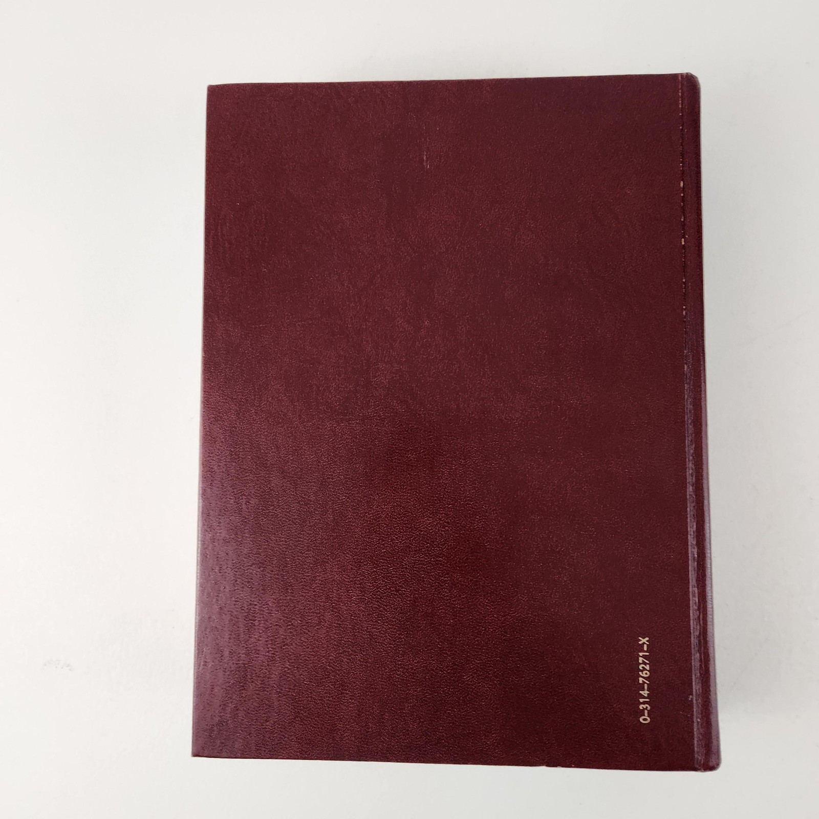 Vintage Black’s Law Dictionary With Pronunciations Henry C Black Ewtn Maroon HC