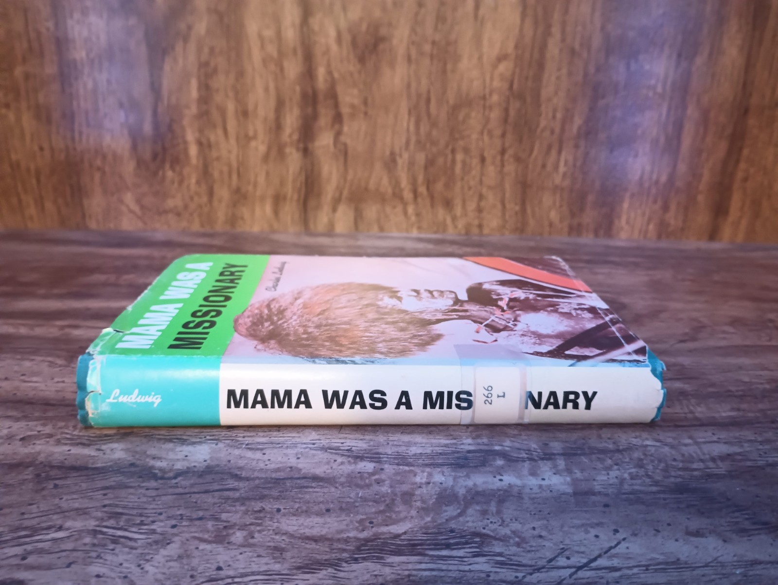 Mama Was a Missionary – Charles Ludwig (1963 HC/DJ) Christian Biography – Ex-Lib