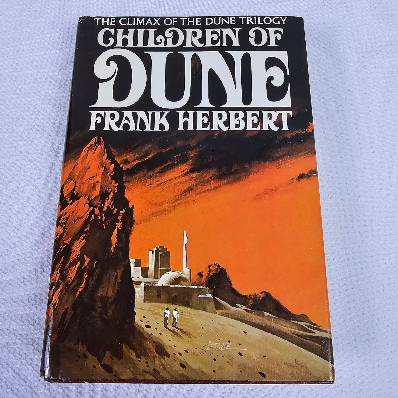 Dune Series Hardcover Lot Frank Herbert Vintage Book Club & 1st Ed 5-Book Set