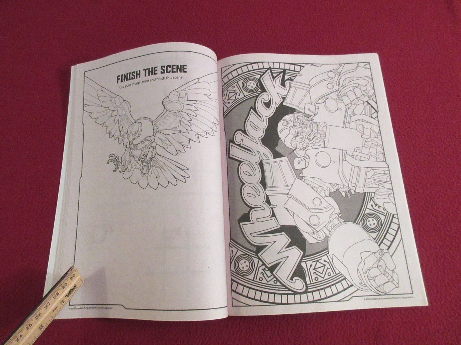 Transformers Rise of the Beasts Jumbo Coloring & Activity Book – 80 Pages
