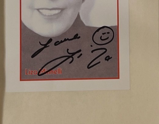 Liza Minnelli Signed “Kids, Wait Till You Hear This!” Premiere Collectibles COA