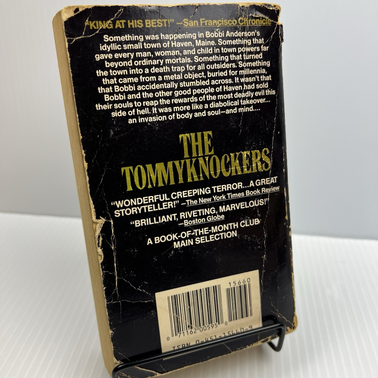 The Tommyknockers by Stephen King (1988) Vintage, Paperback, Horror Fict., Movie