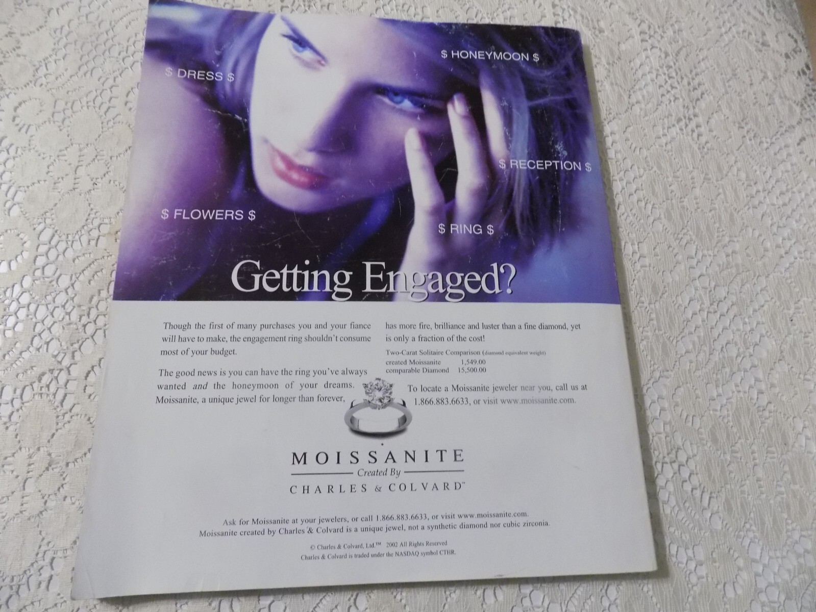 InStyle WEDDINGS, 2002, Andie MacDowell Cover in Vera Wang 274 Pages