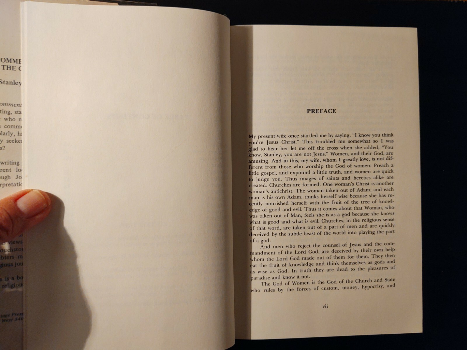 A Commentary of the GOSPEL OF JOHN. Stanley C. Polski. First Edition. HCDJ.
