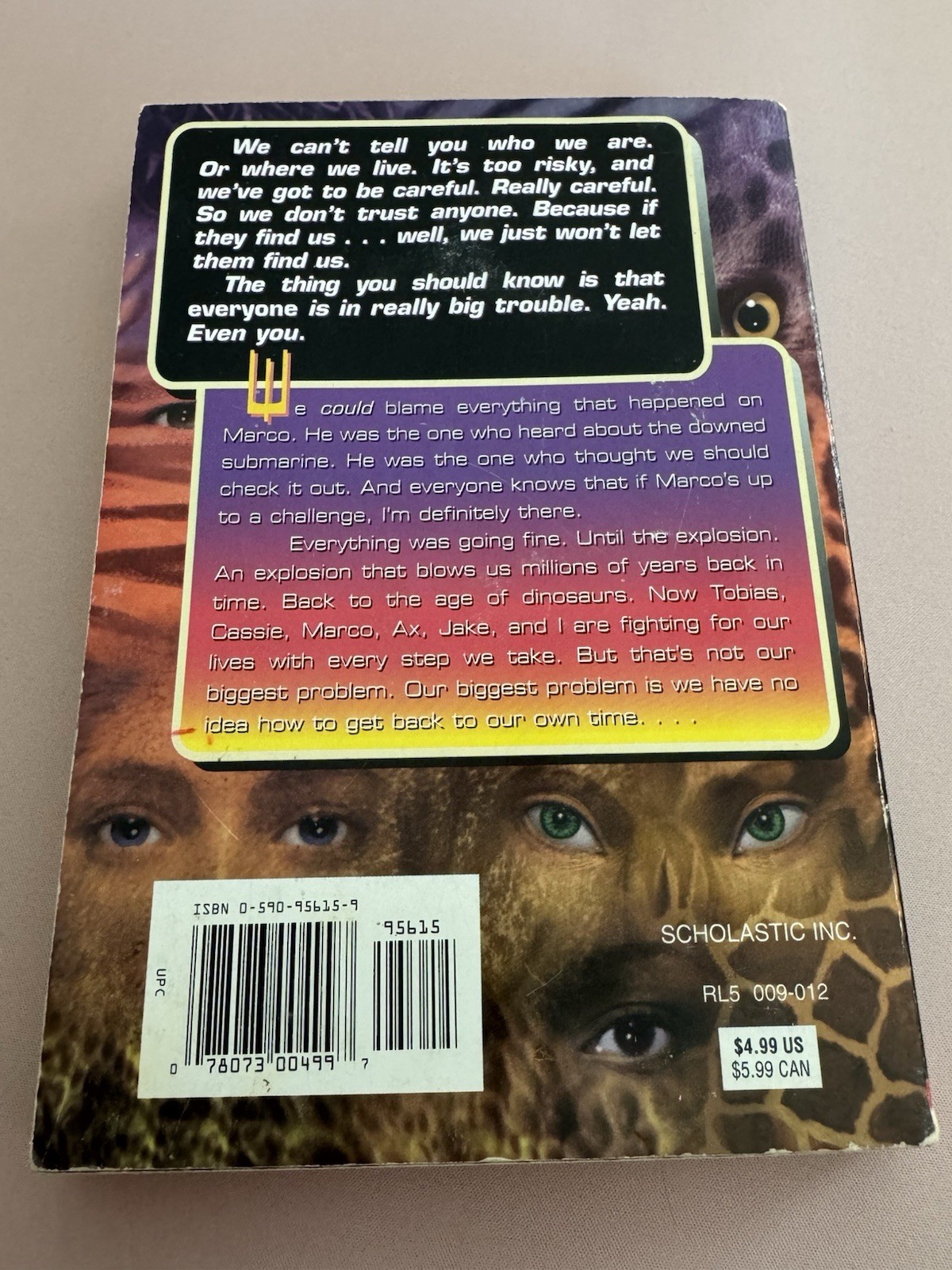 K.A. Applegate Animorphs Megamorphs – #2: In The Time Of Dinosaurs
